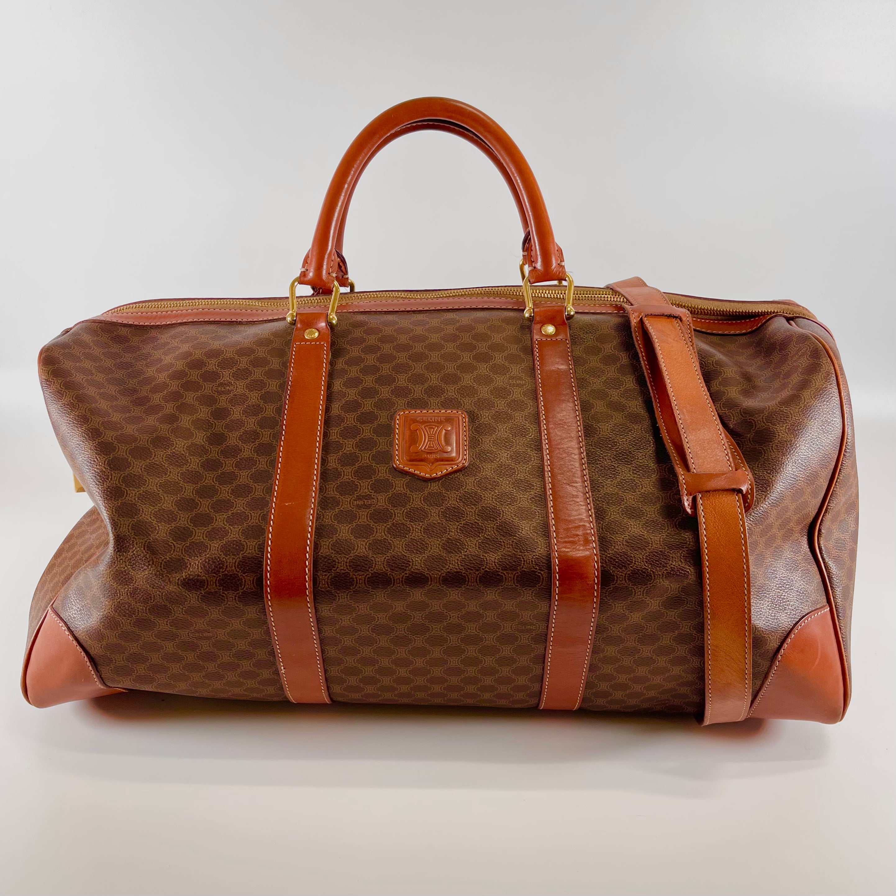 2512 secondhand  CELINE Macadam Boston bag