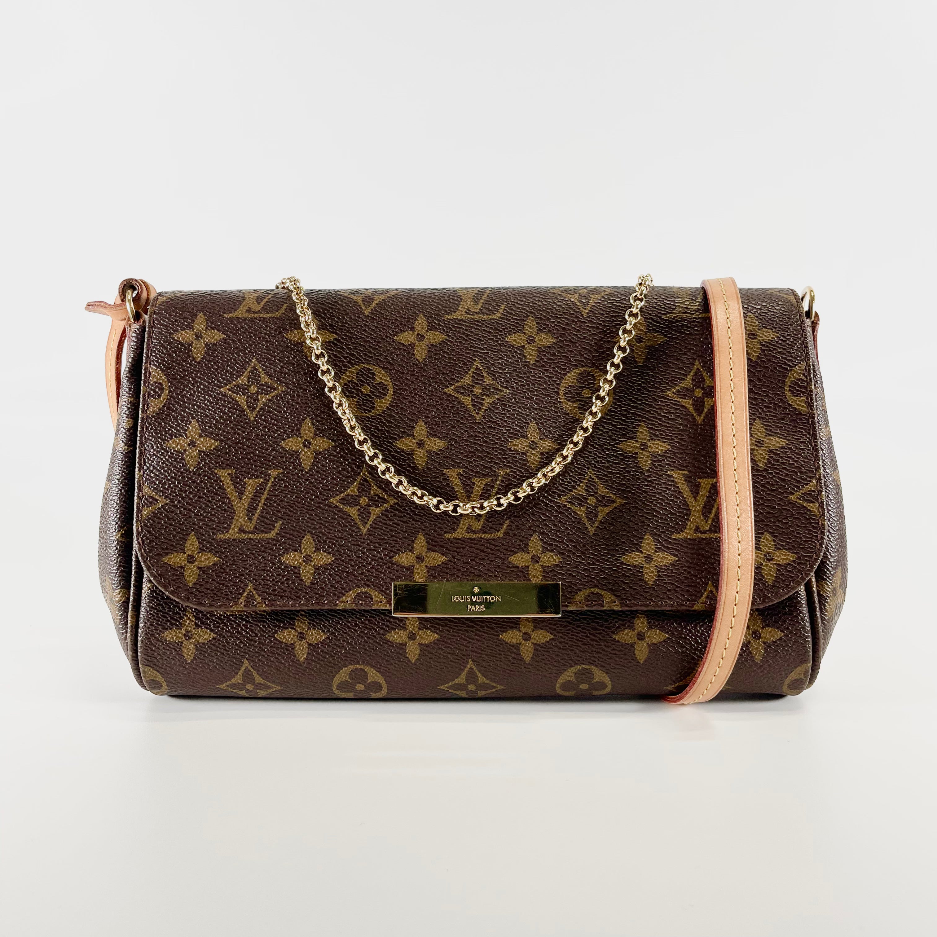 2602 secondhand LV brand bag Faye MM 2WAY