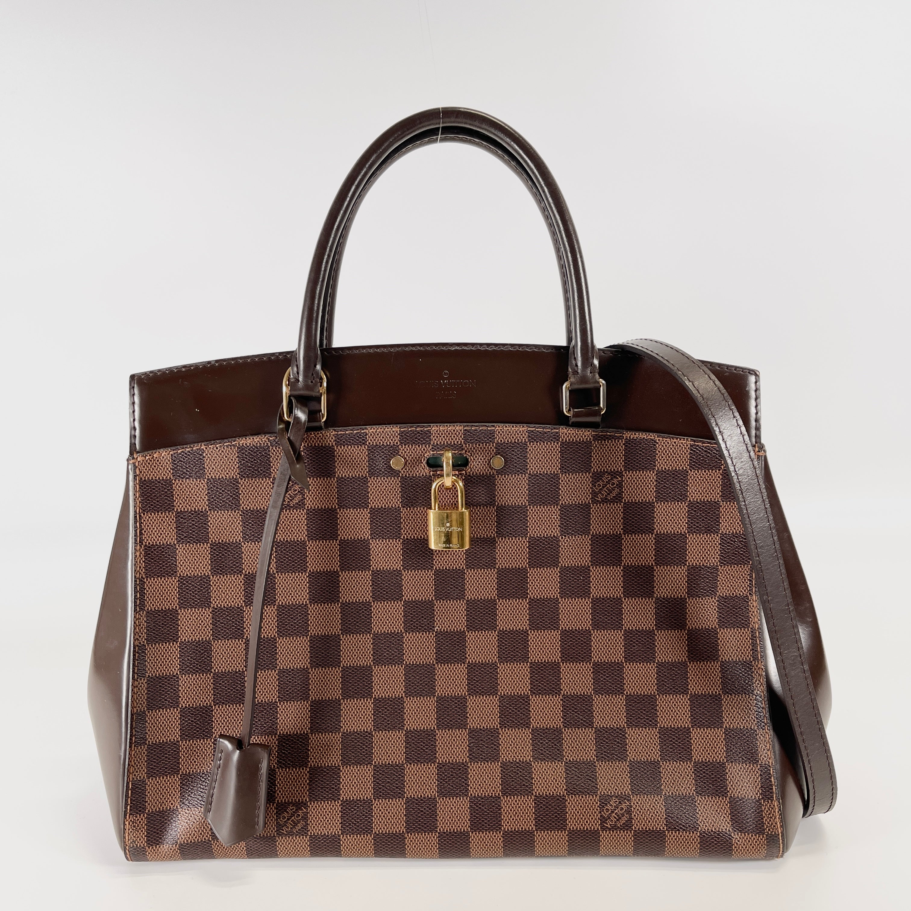 2603 secondhand LV Damier MM N41150 CA3174 Brown
