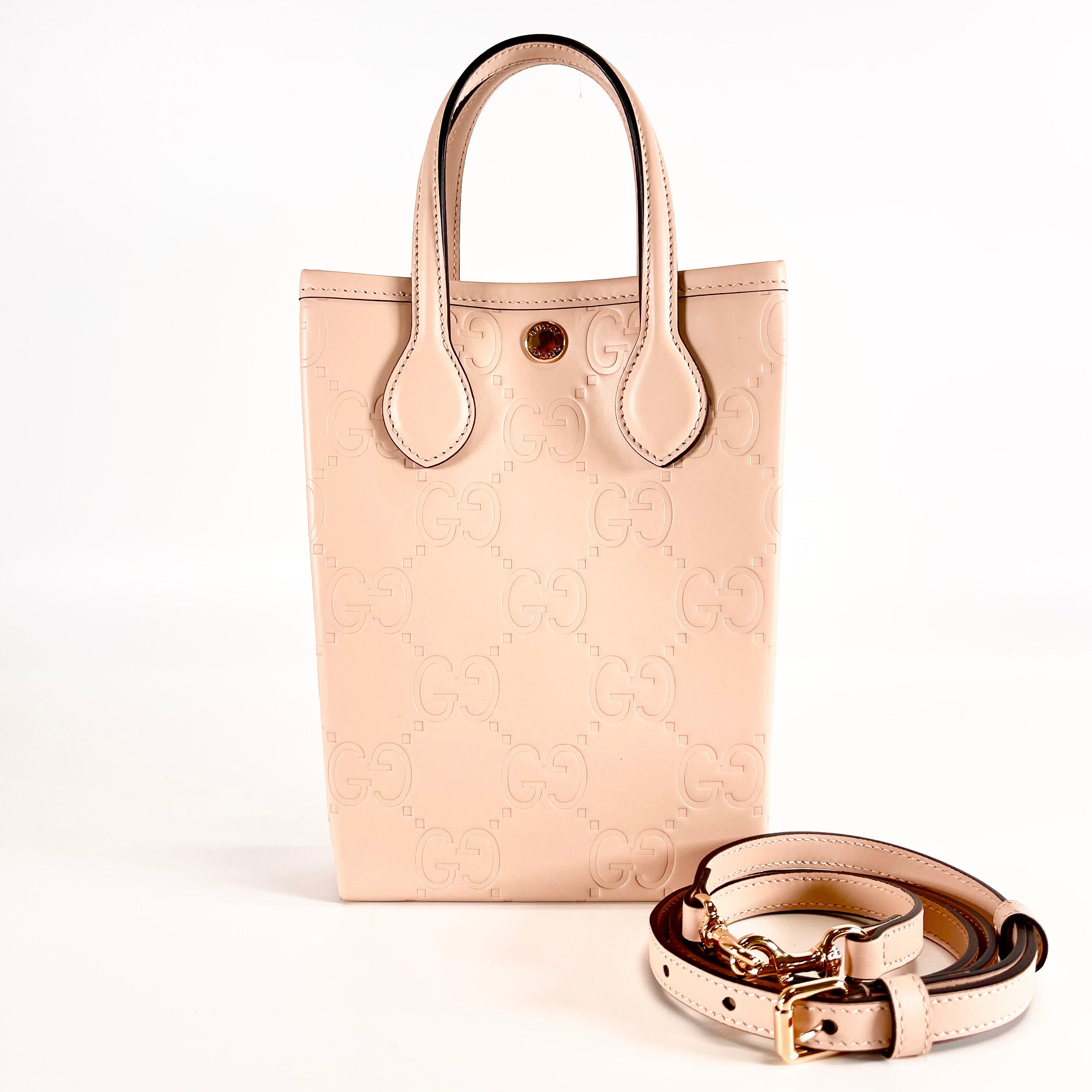 2603 secondhand GUCCI brand bag supermarket mini beige 52