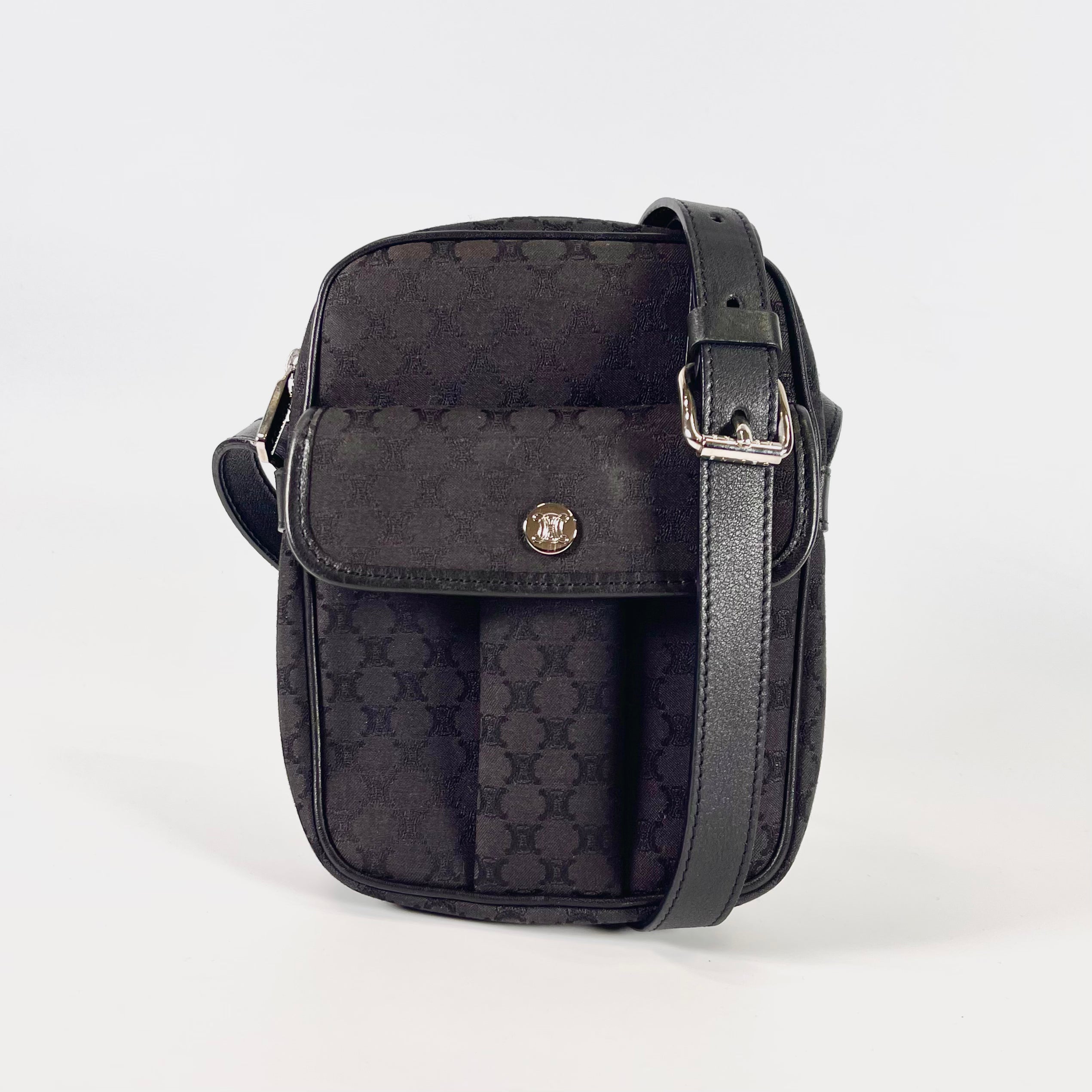 2512 secondhand  CELINE Macadam shoulderbag