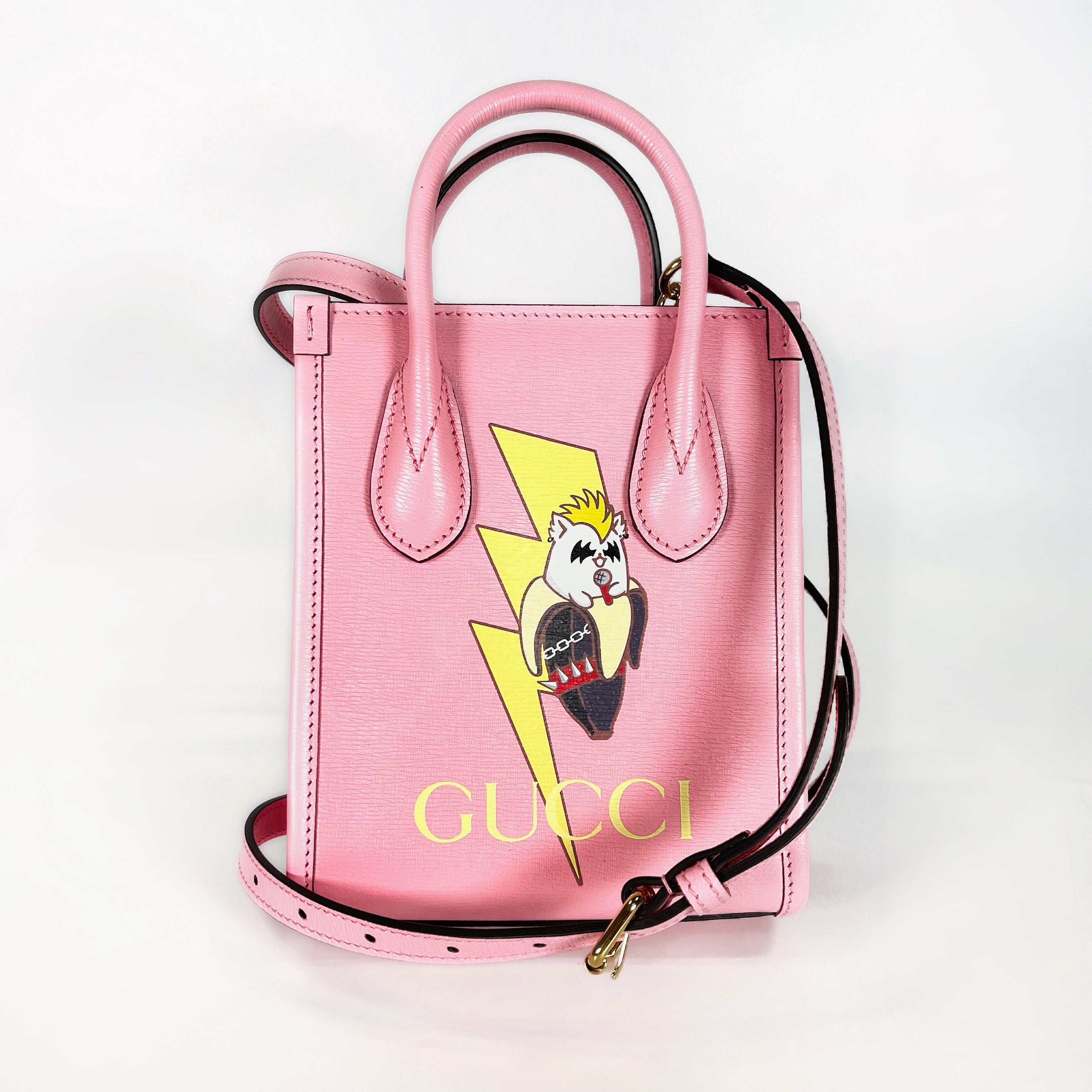2604 secondhand GUCCI Print 2Way bag
