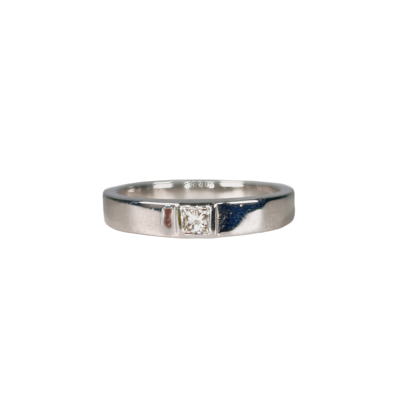 2603 secondhand K18WG D0.06ct 3.05ｇ