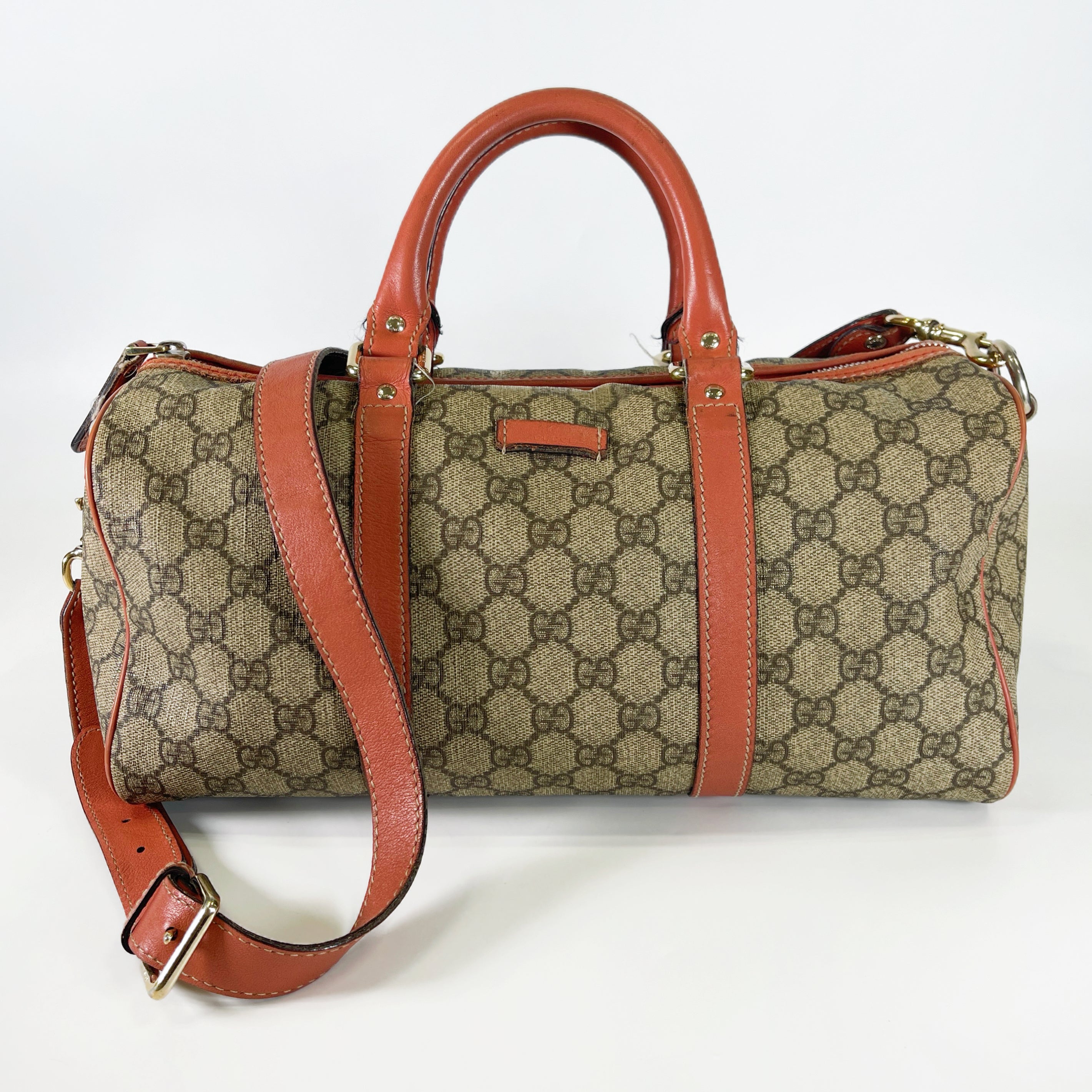 2604 secondhand GUCCI GG Supreme hand bag