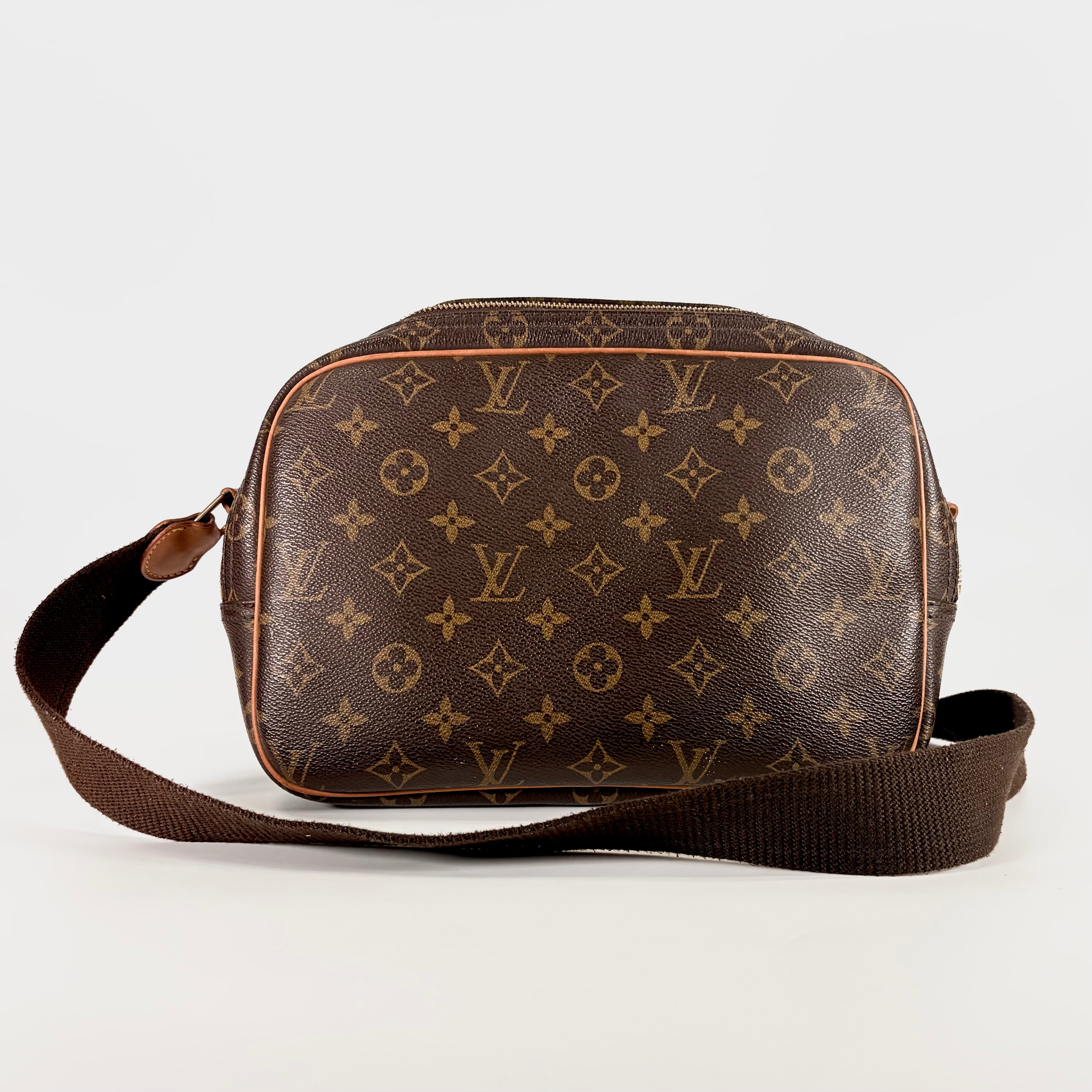 2604 secondhand LV Monogram reporter PM
