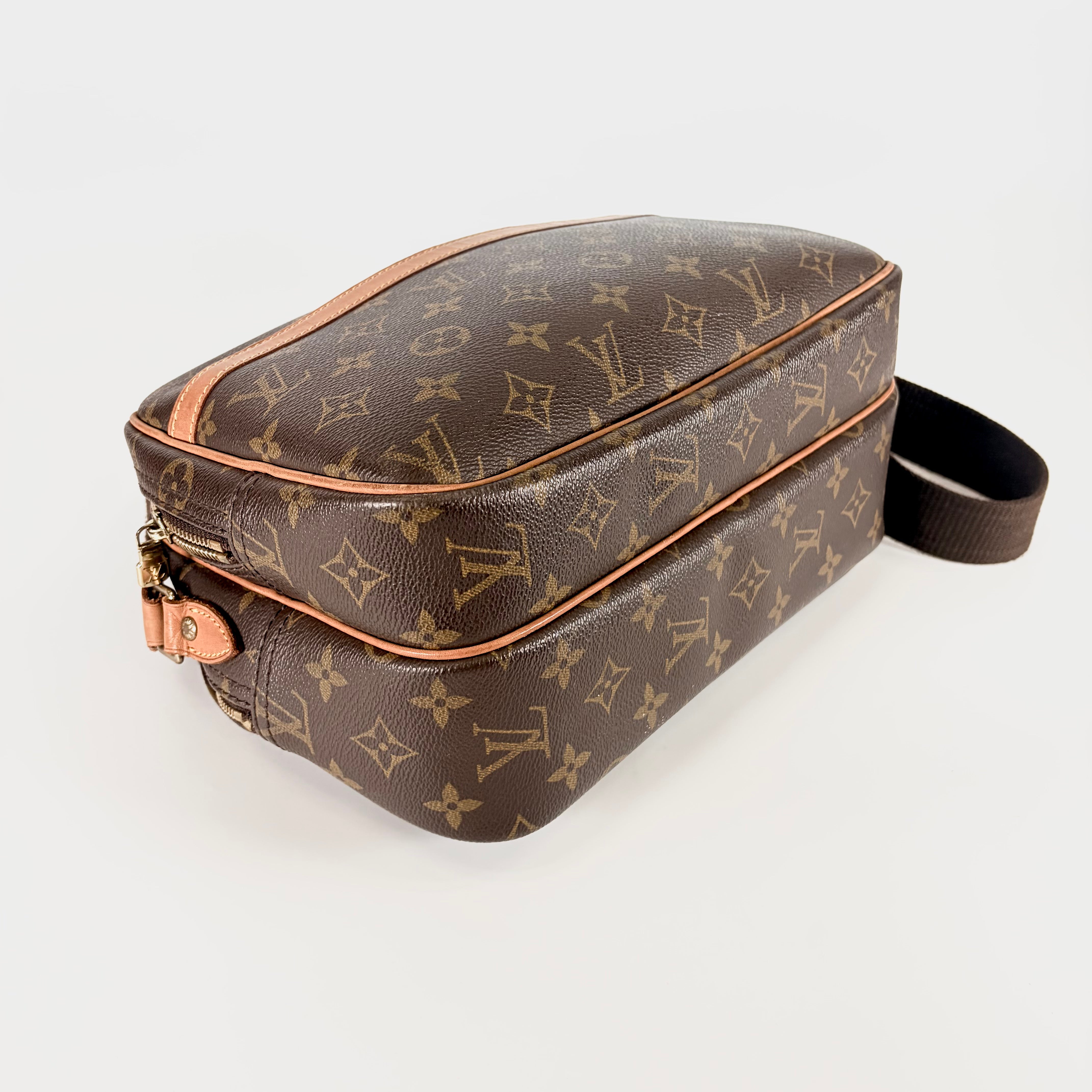 2604 secondhand LV Monogram reporter PM