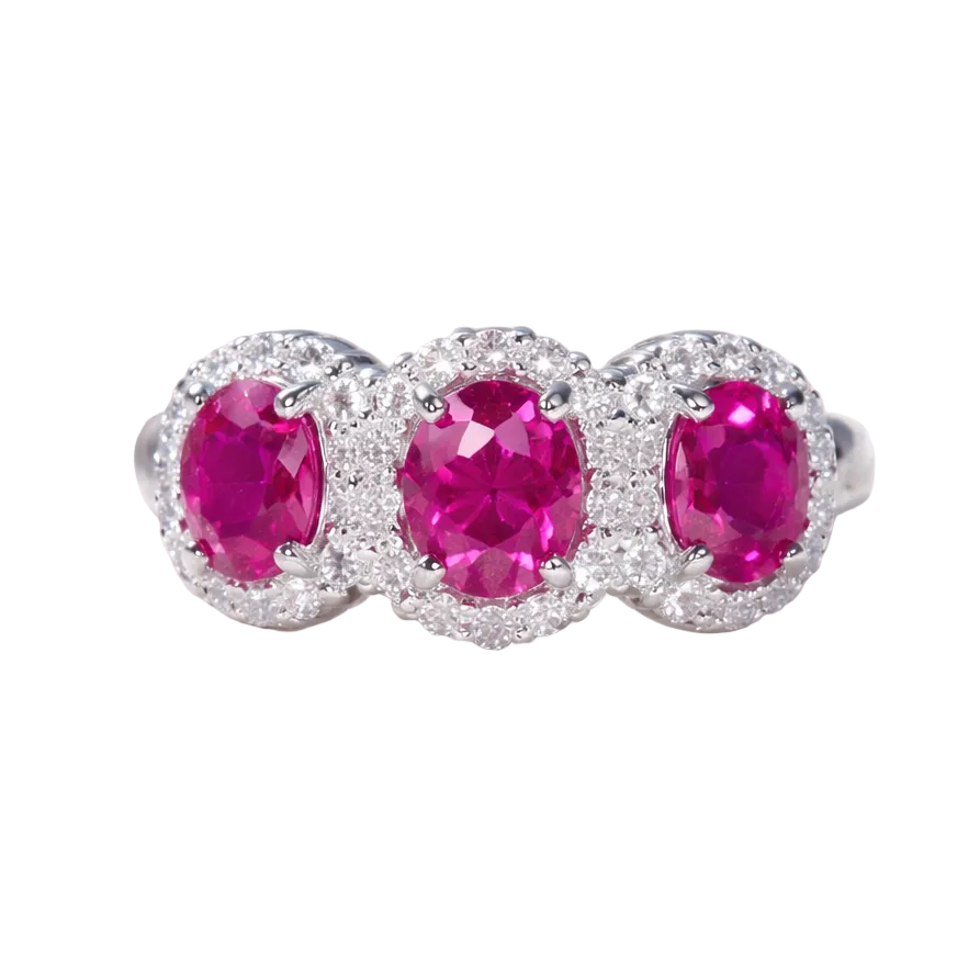 2605 secondhand K18WG ring 　R1.22/D0.33ct　3.73g　#9