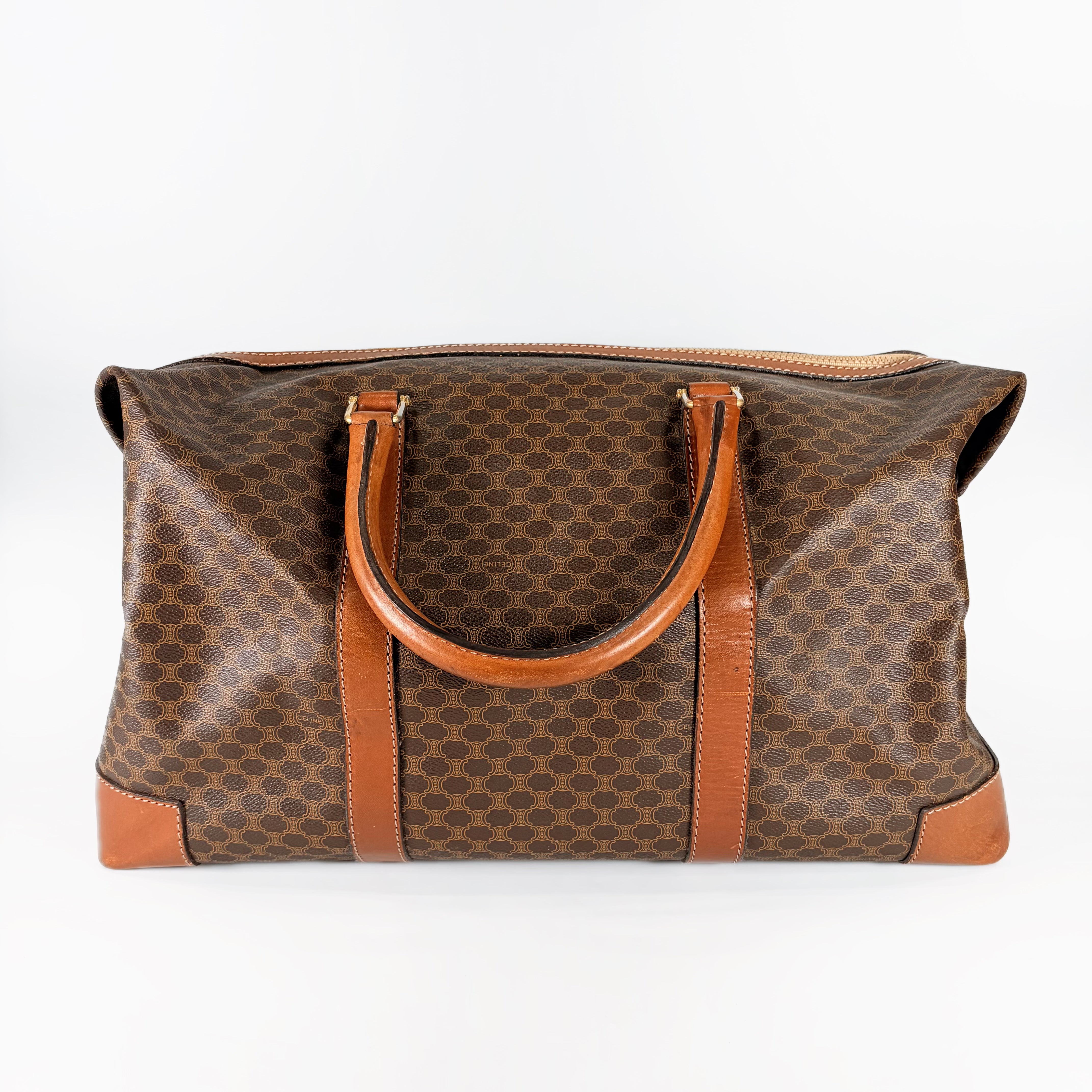2604 secondhand CELINE Macadam Boston bag