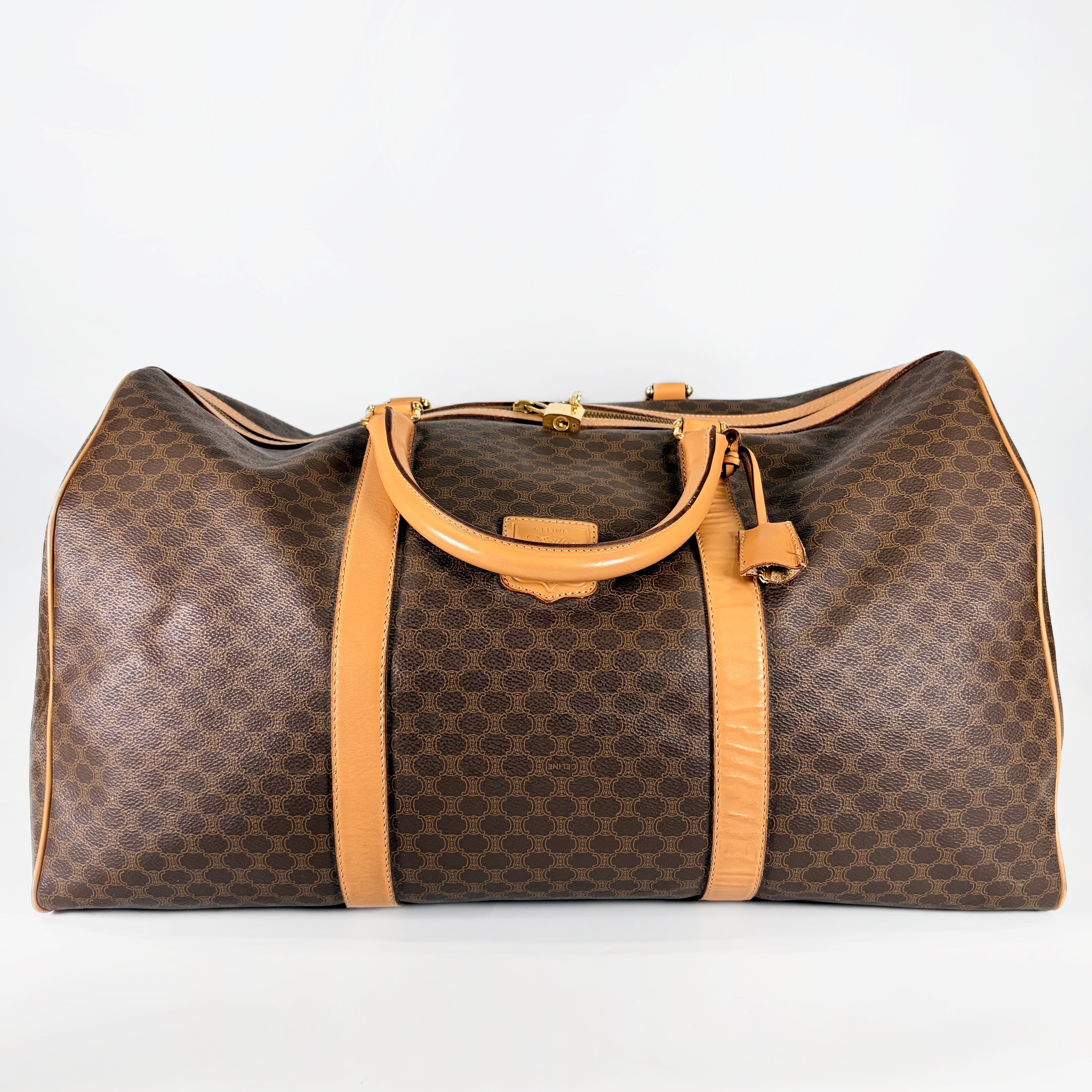 2604 secondhand CELINE Macadam Boston bag