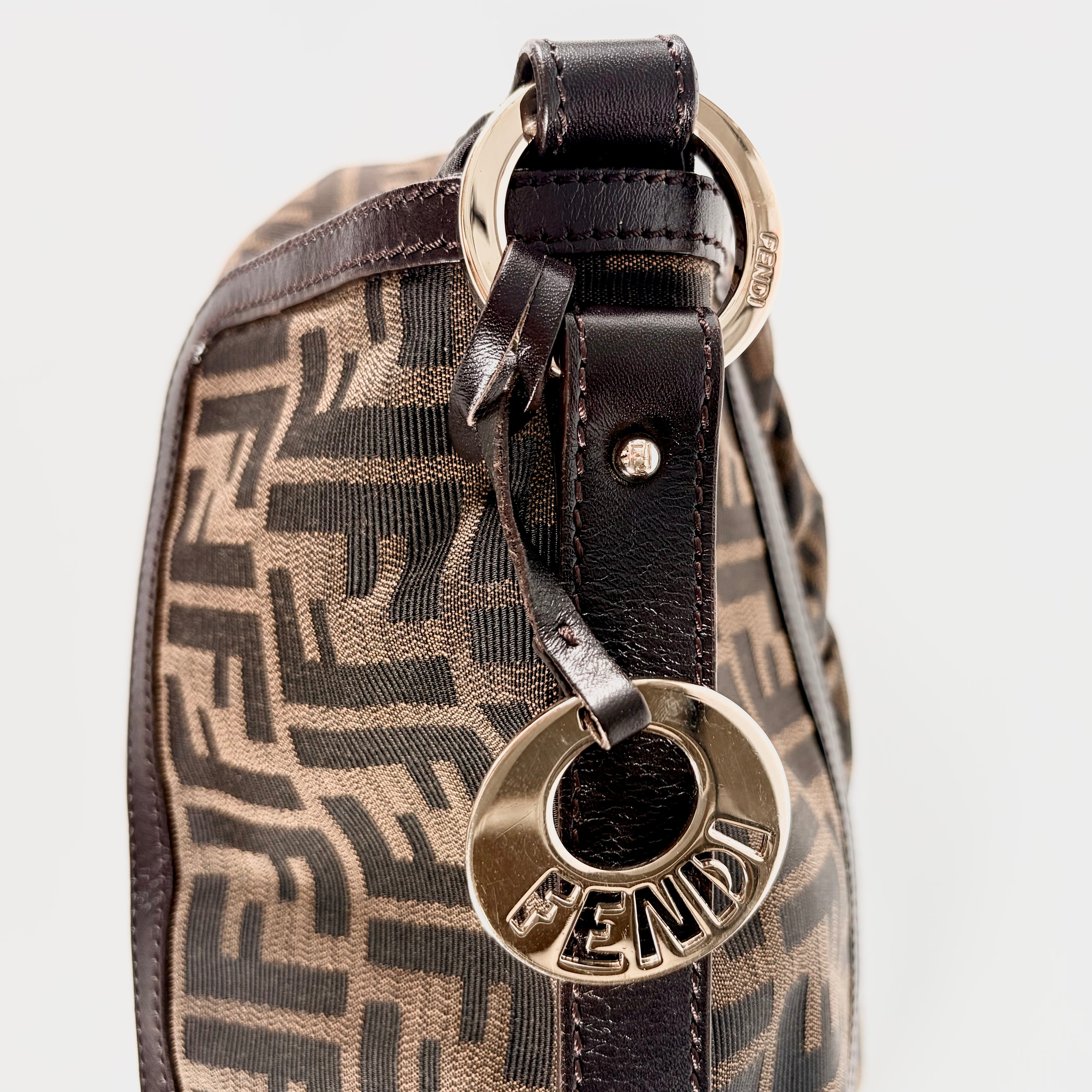 2604 secondhand FENDI Zucca bag
