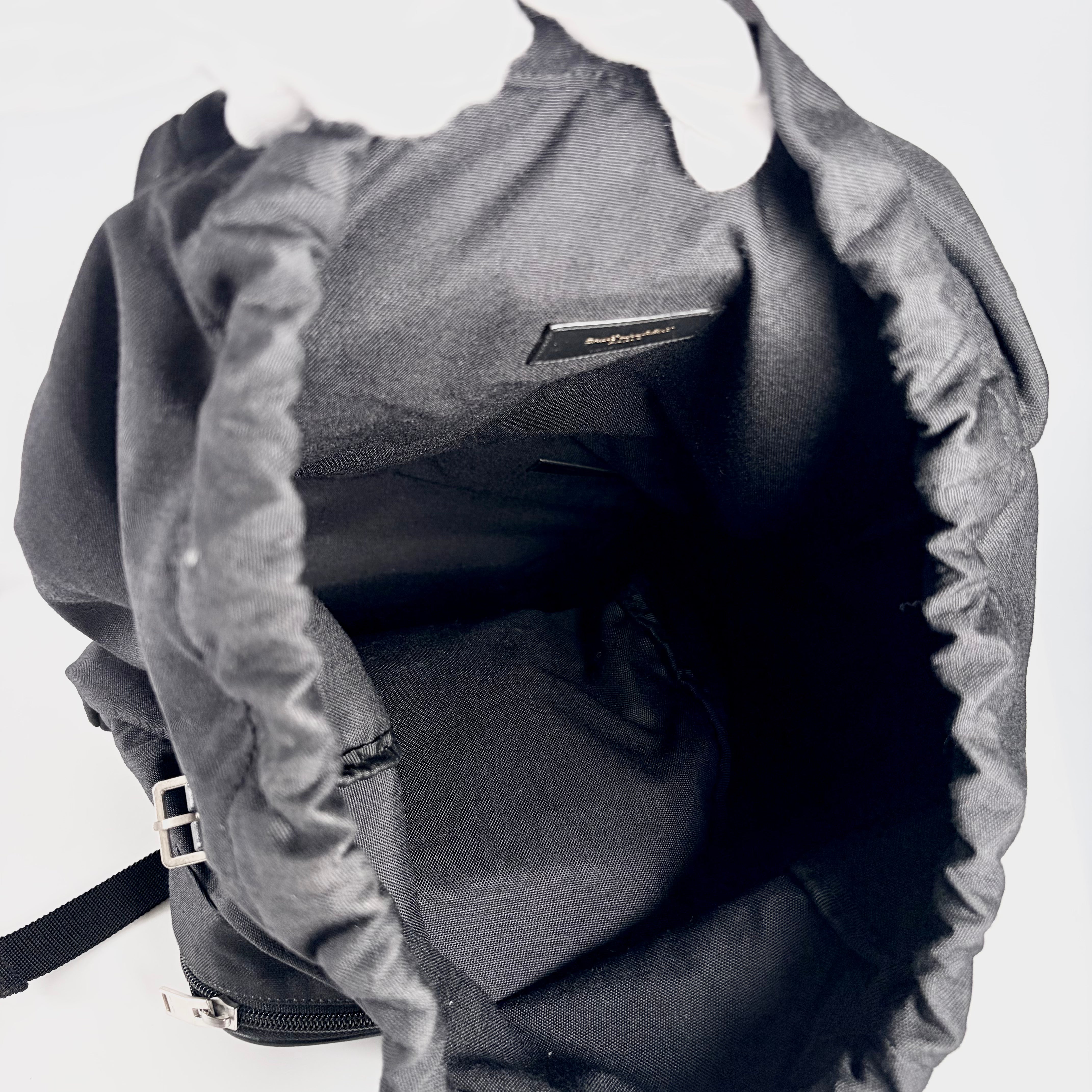 2604 secondhand SAINTLAURENT backpack black