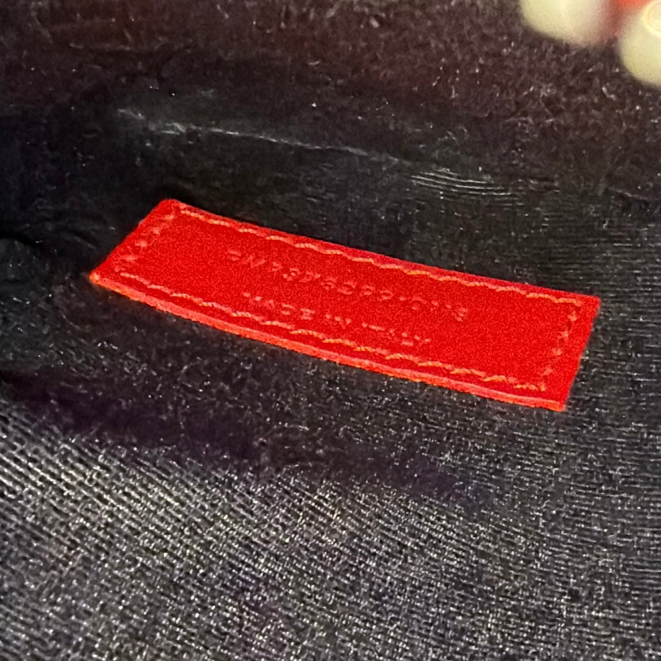 2605 secondhand SAINTLAURENT Sack Joules Small calf leather Red