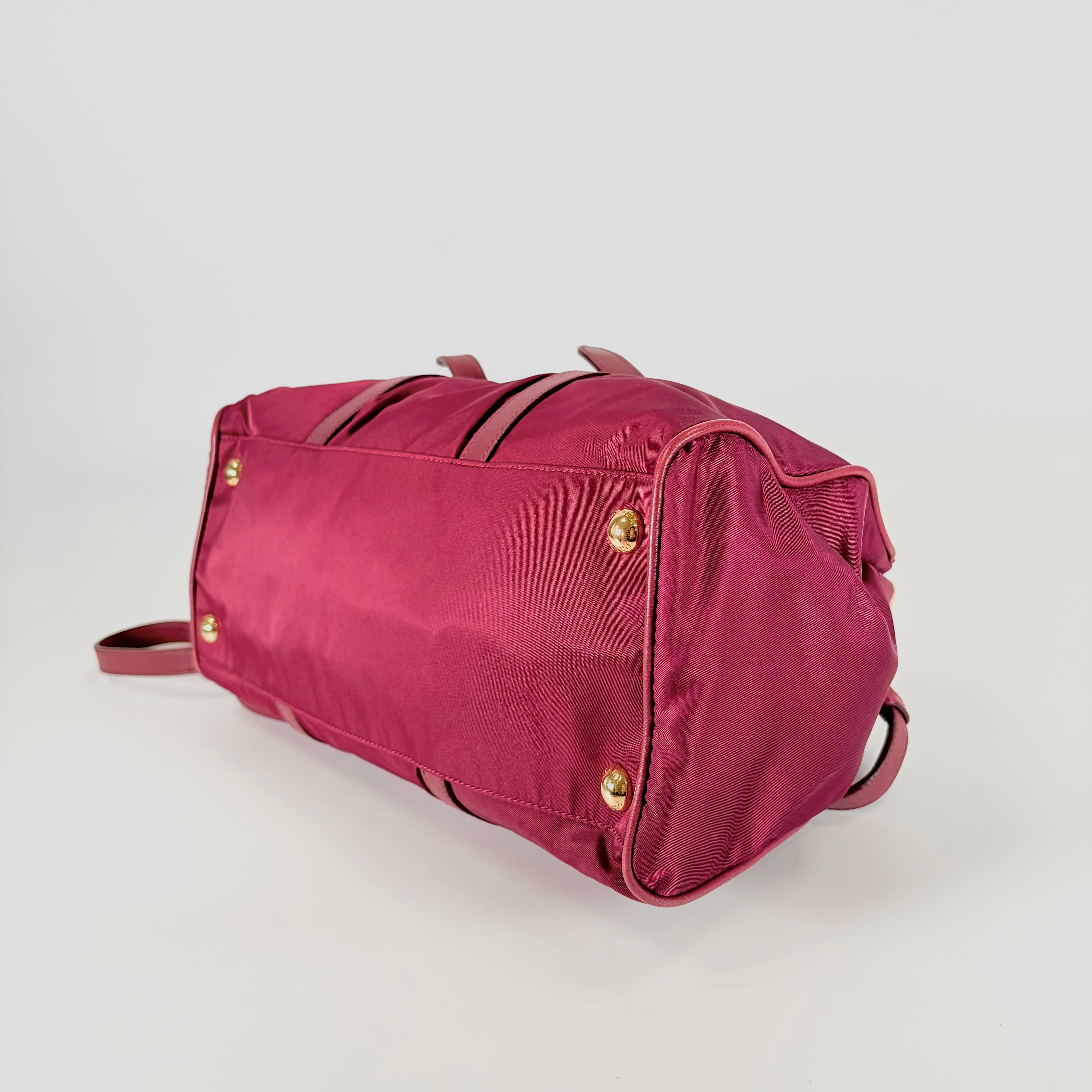 2606 secondhand PRADA nylon 2Way bag