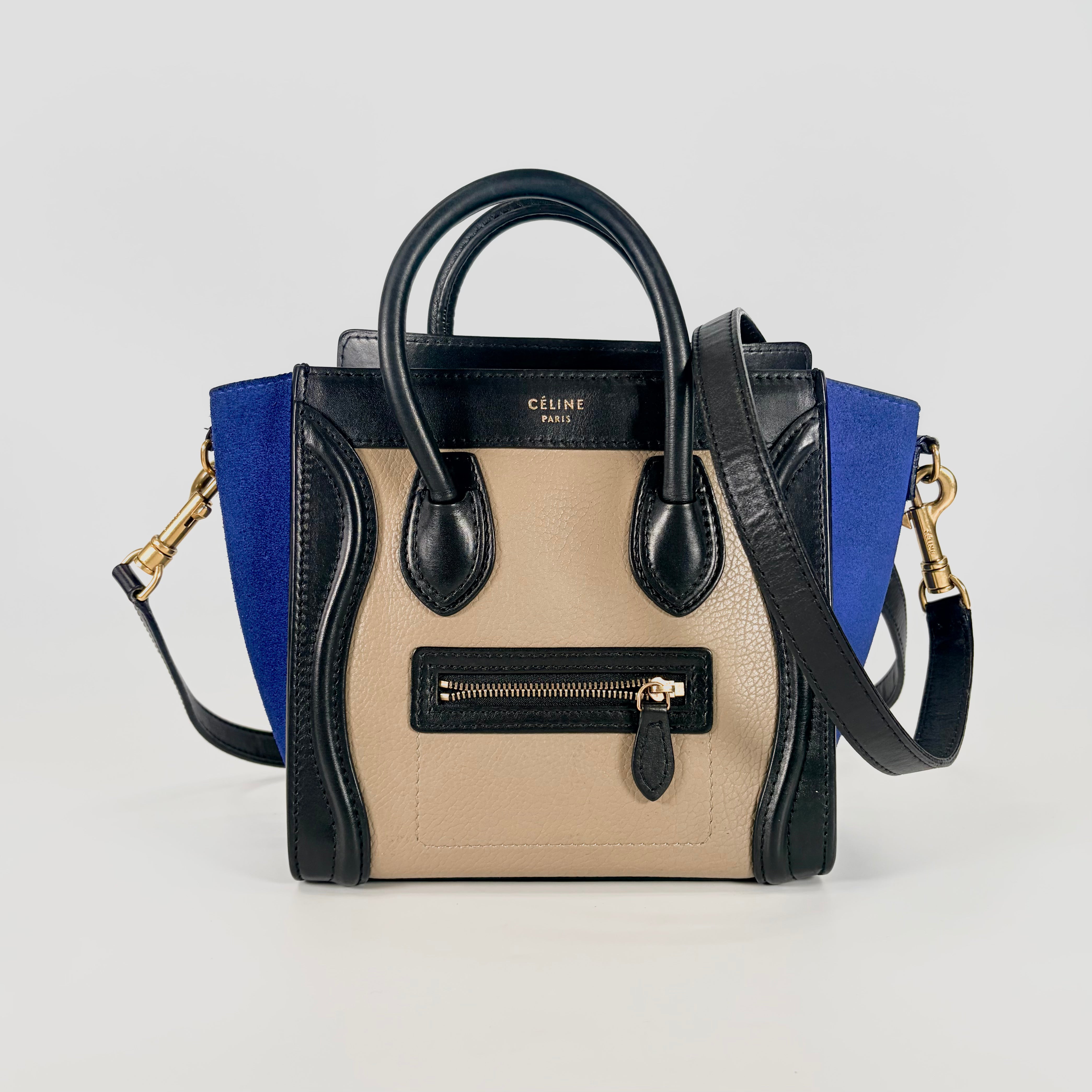 2606 secondhand CELINE Luggage Nano Shopper