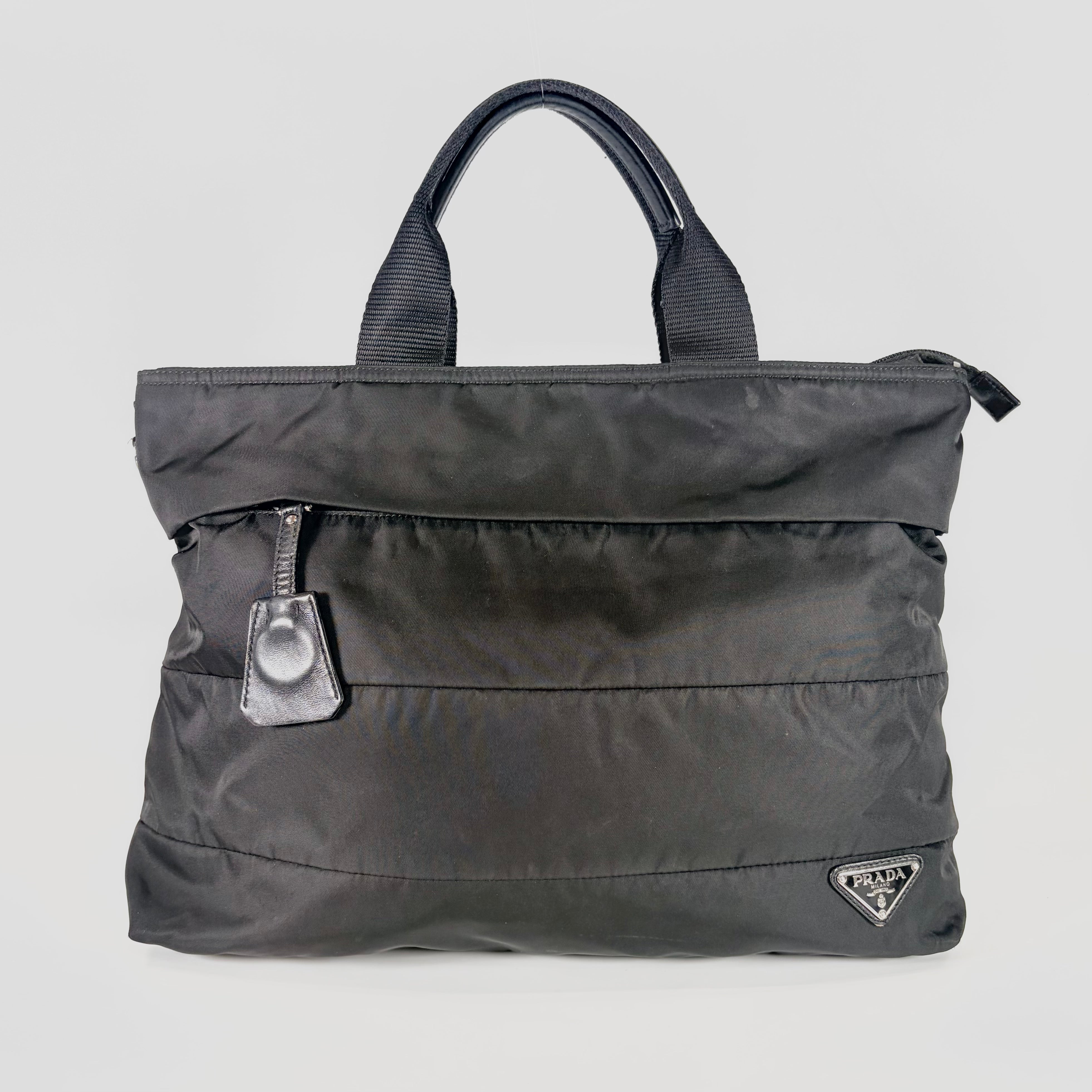 2605 secondhand PRADA Tote Bag nylon