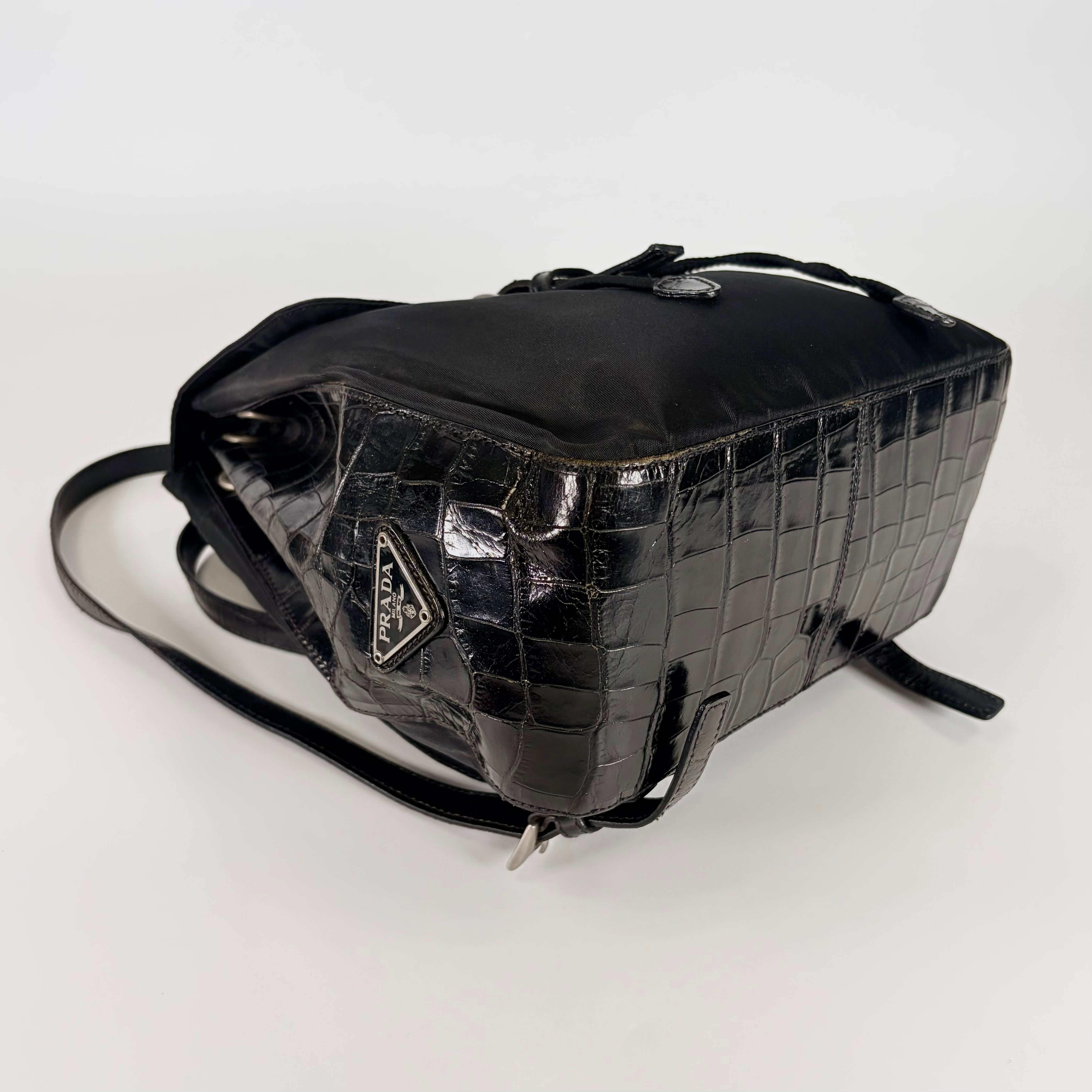 2605 secondhand PRADA nylon backpack