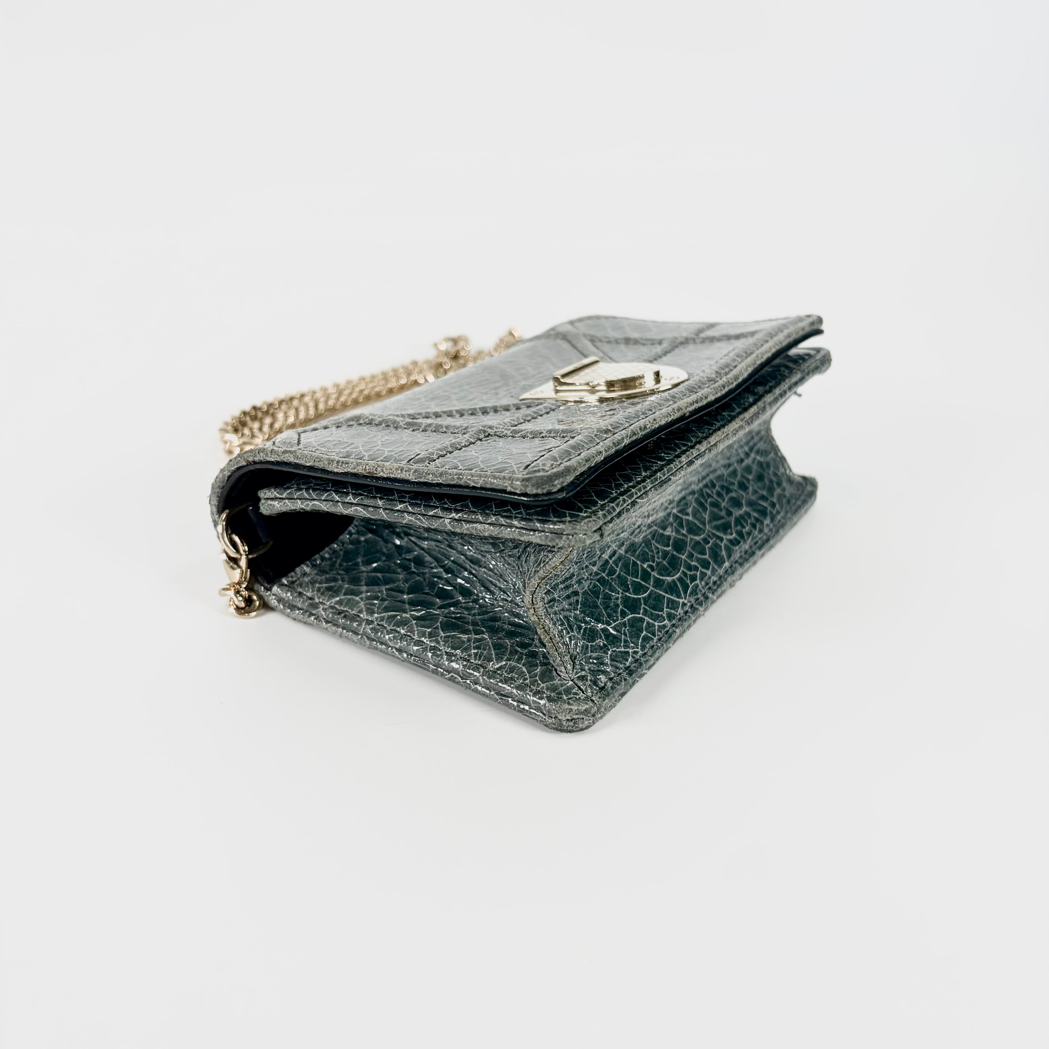 2605 secondhand CD Diorama Chain Shoulder Bag