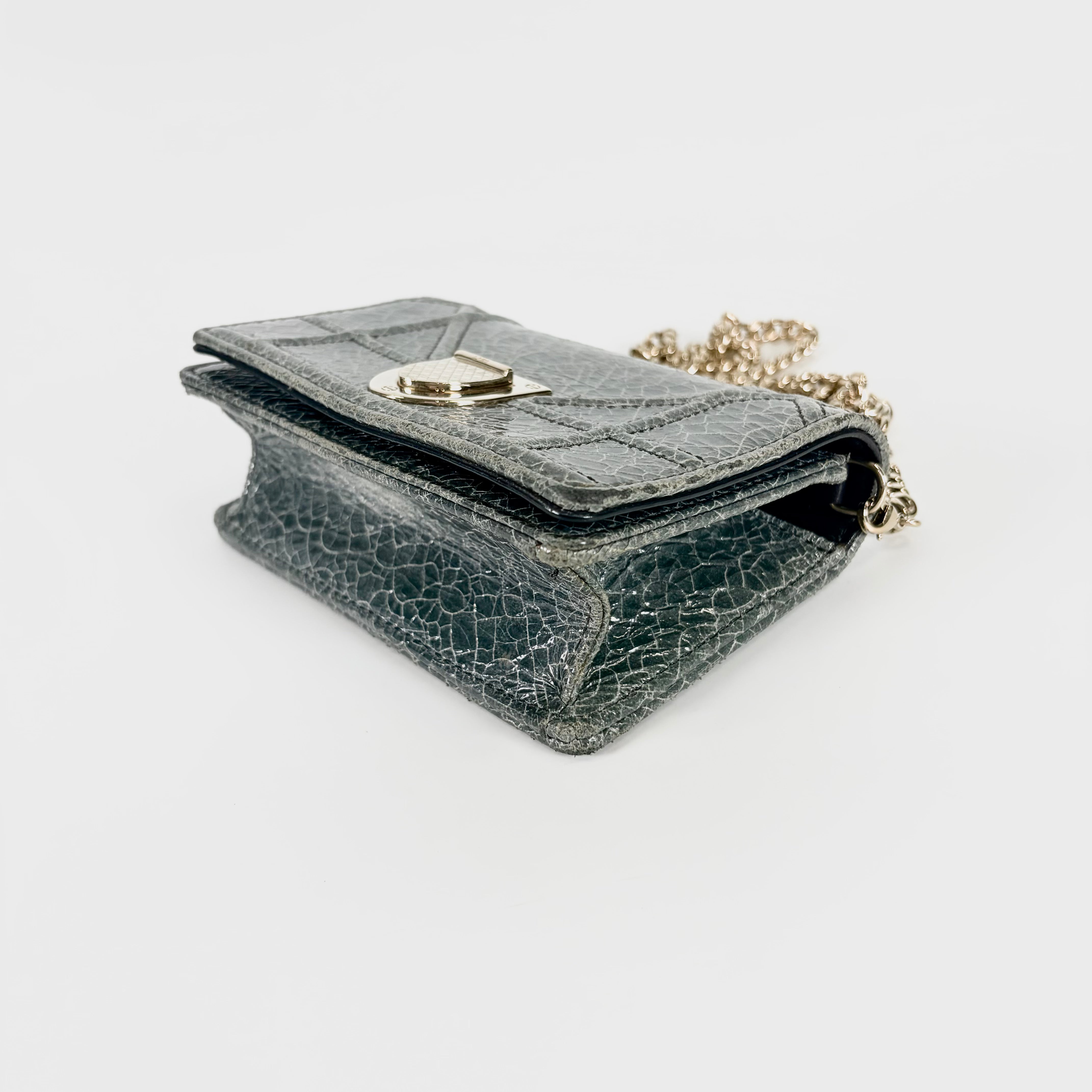 2605 secondhand CD Diorama Chain Shoulder Bag