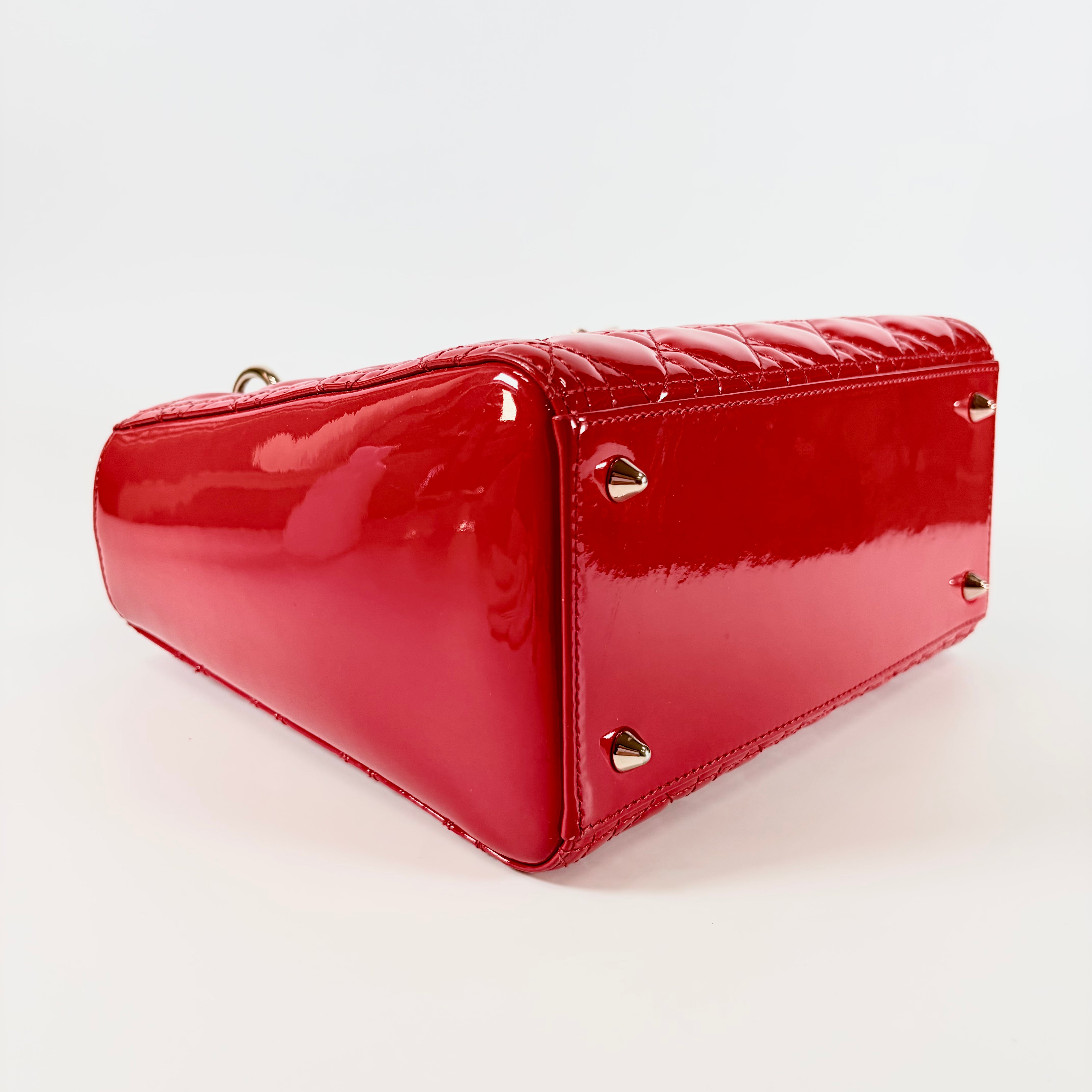 2606 secondhand CD Lady Dior Red