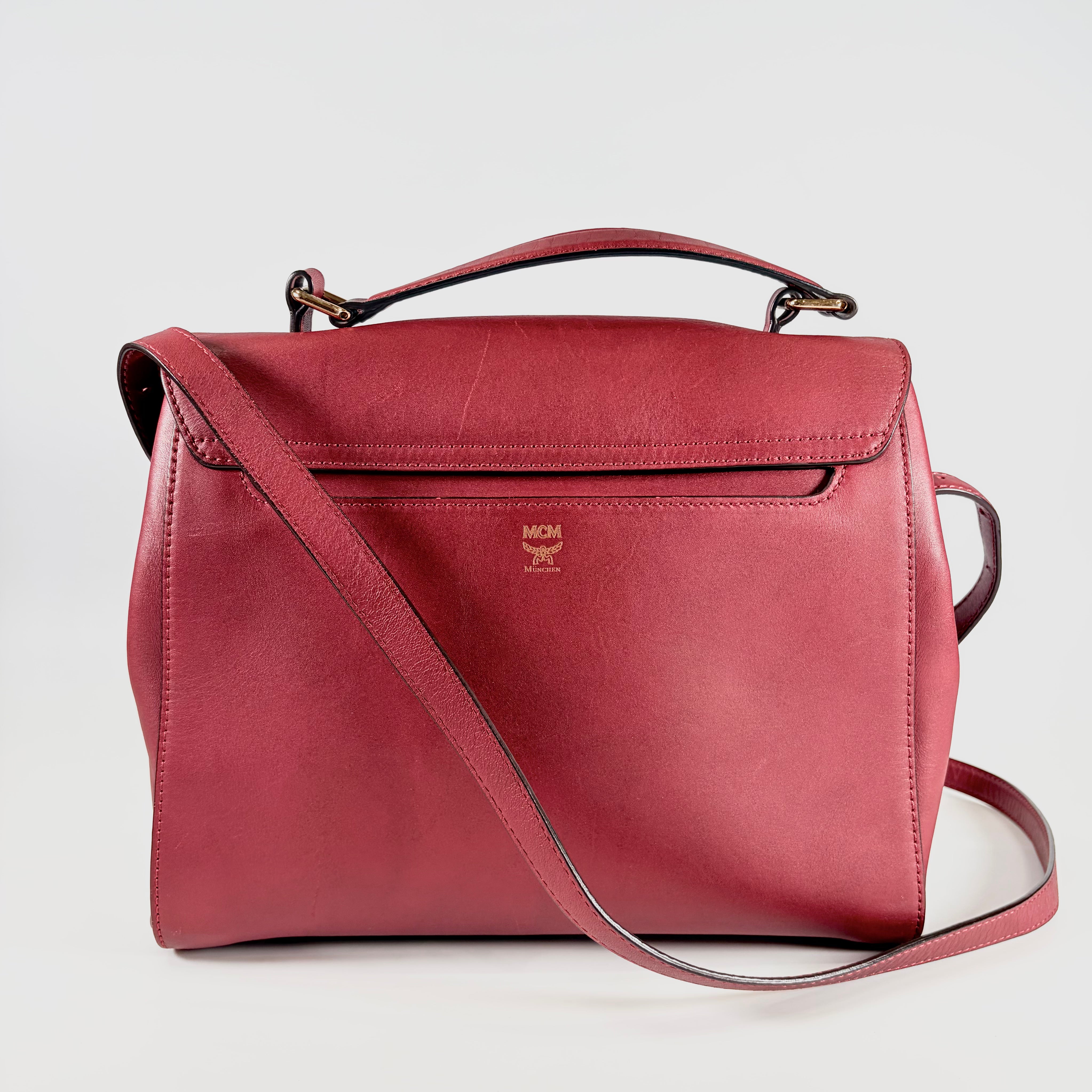 2605 secondhand MCM 2Way bag