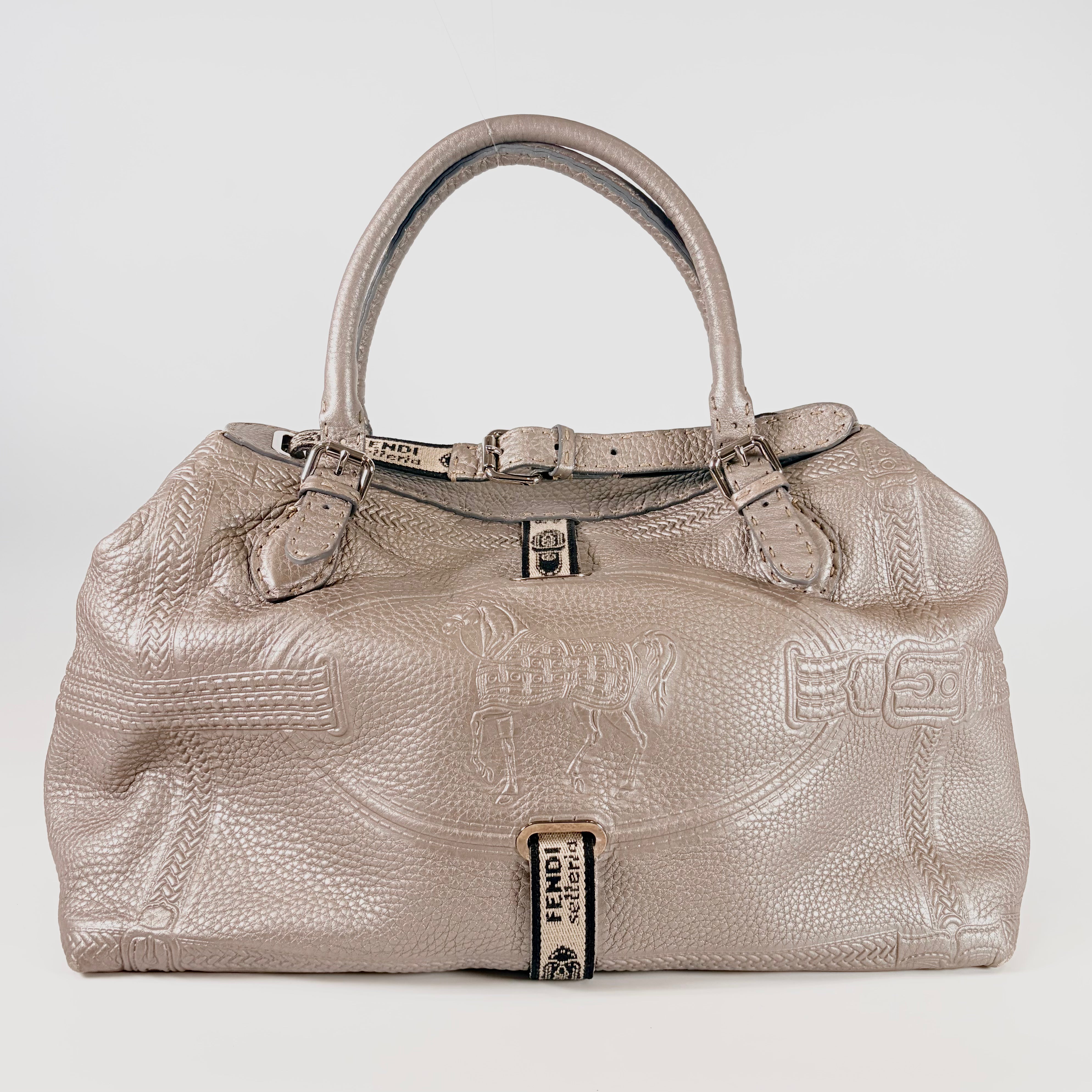 2606 secondhand FENDI Selleria hand bag