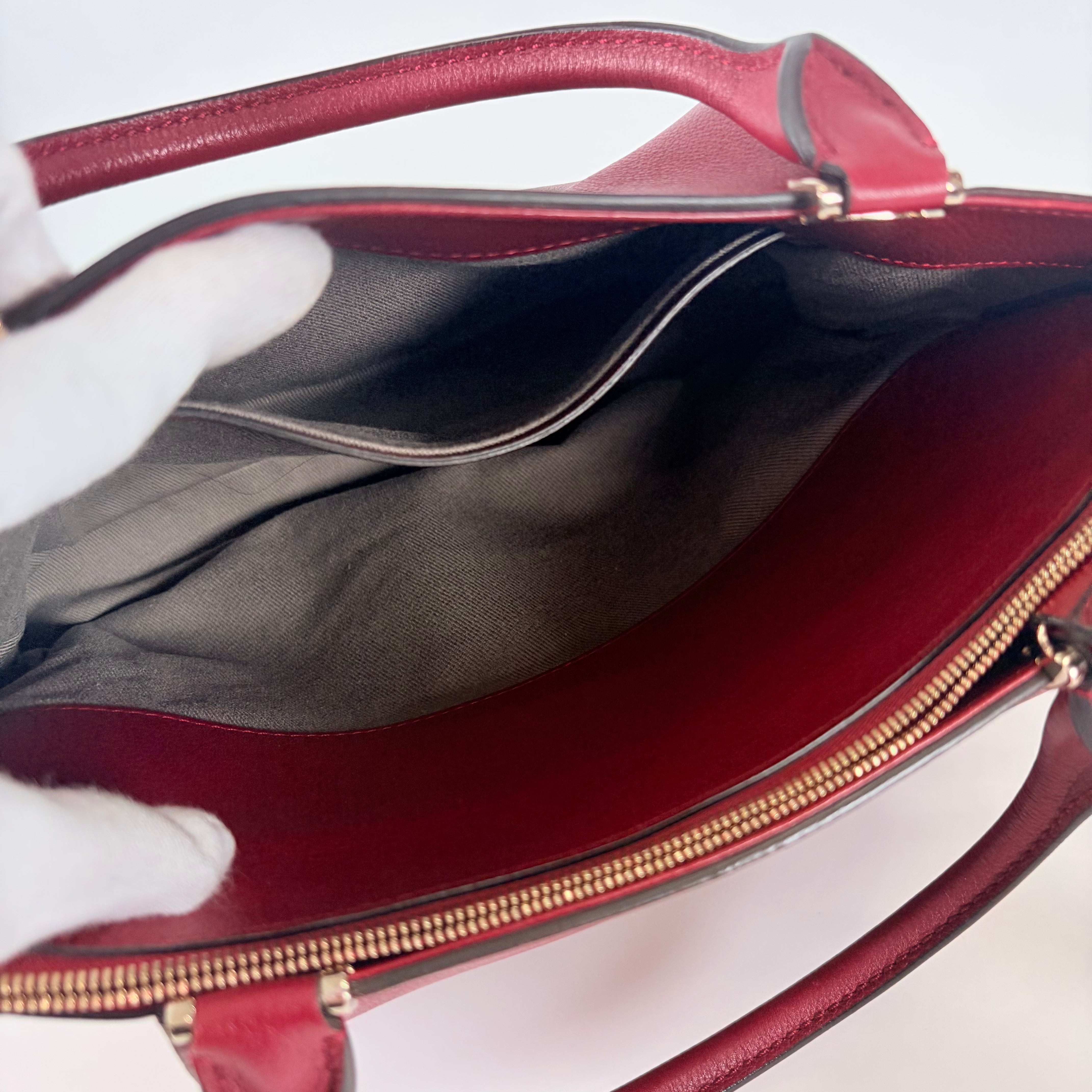 2606 secondhand CARTIER 2WAY Red