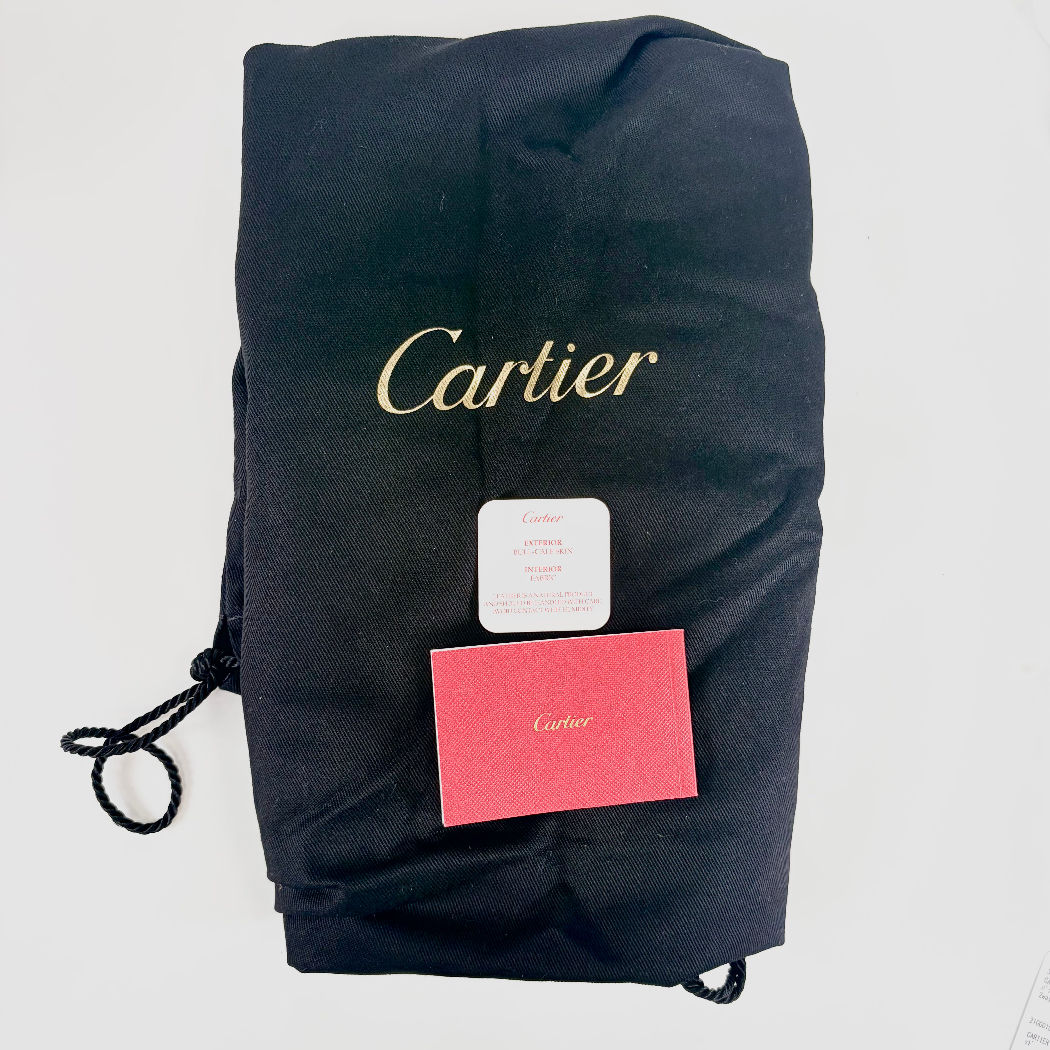 2606 secondhand CARTIER 2WAY Red
