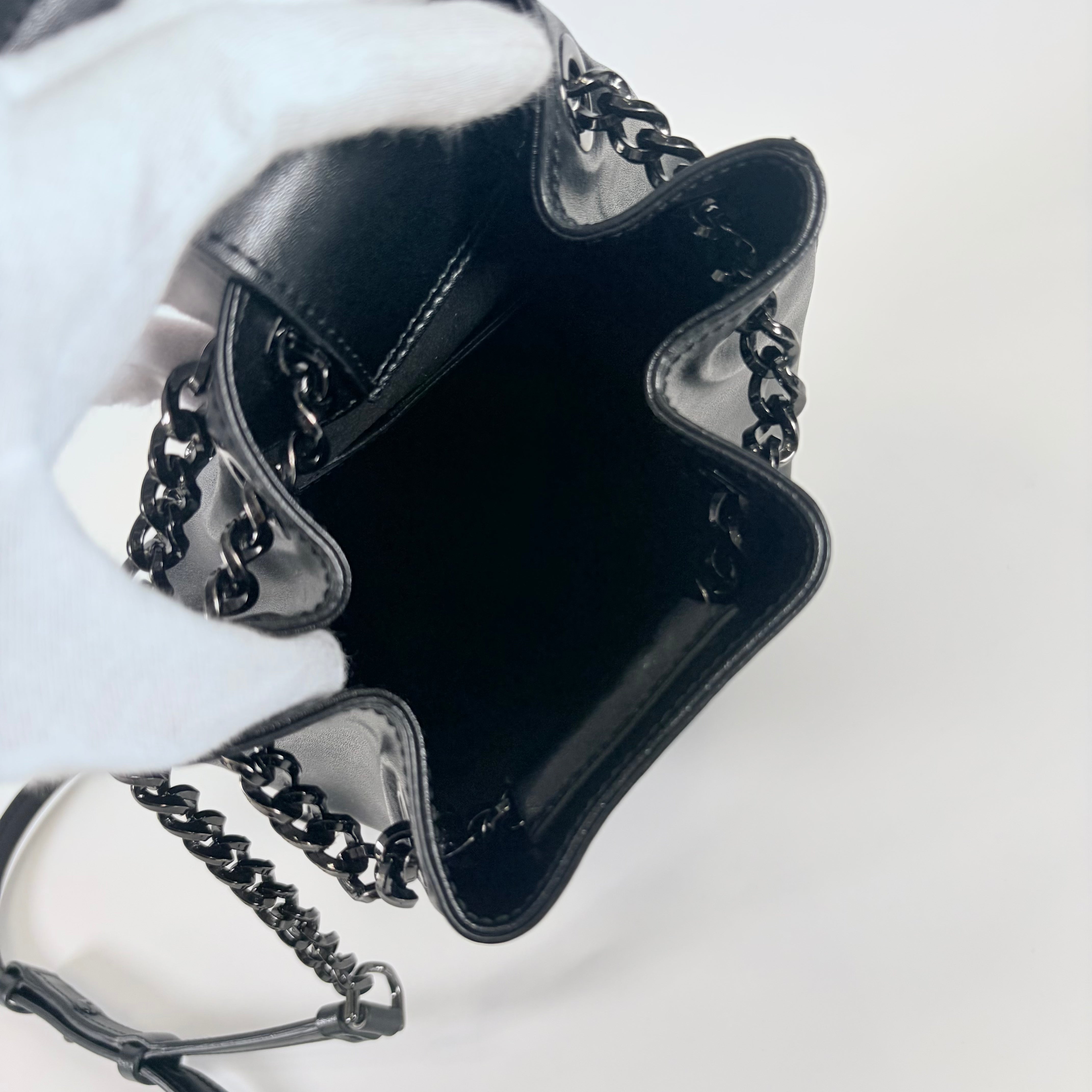2606 secondhand Ferragamo backpack black