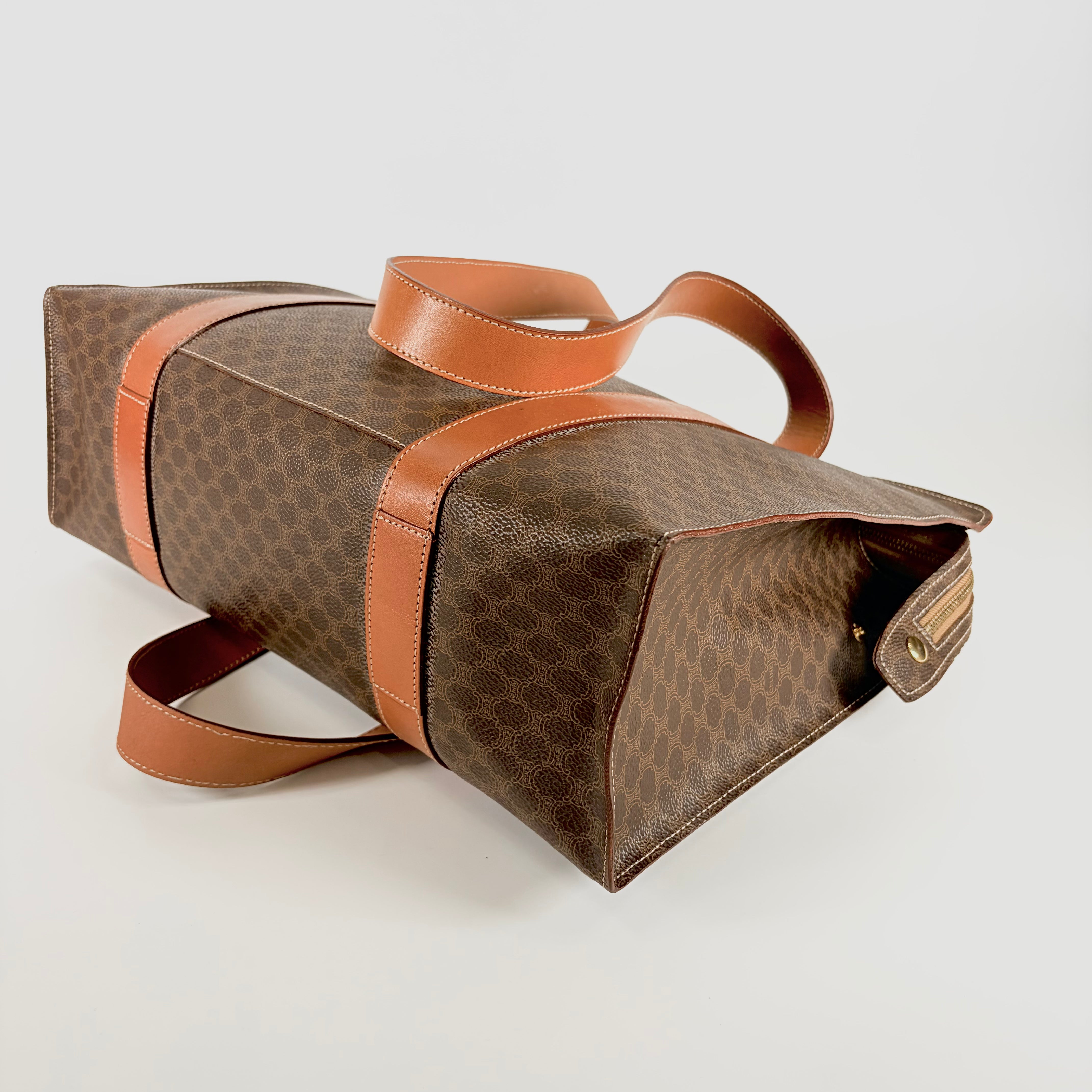 2604 secondhand CELINE Macadam Tote Bag