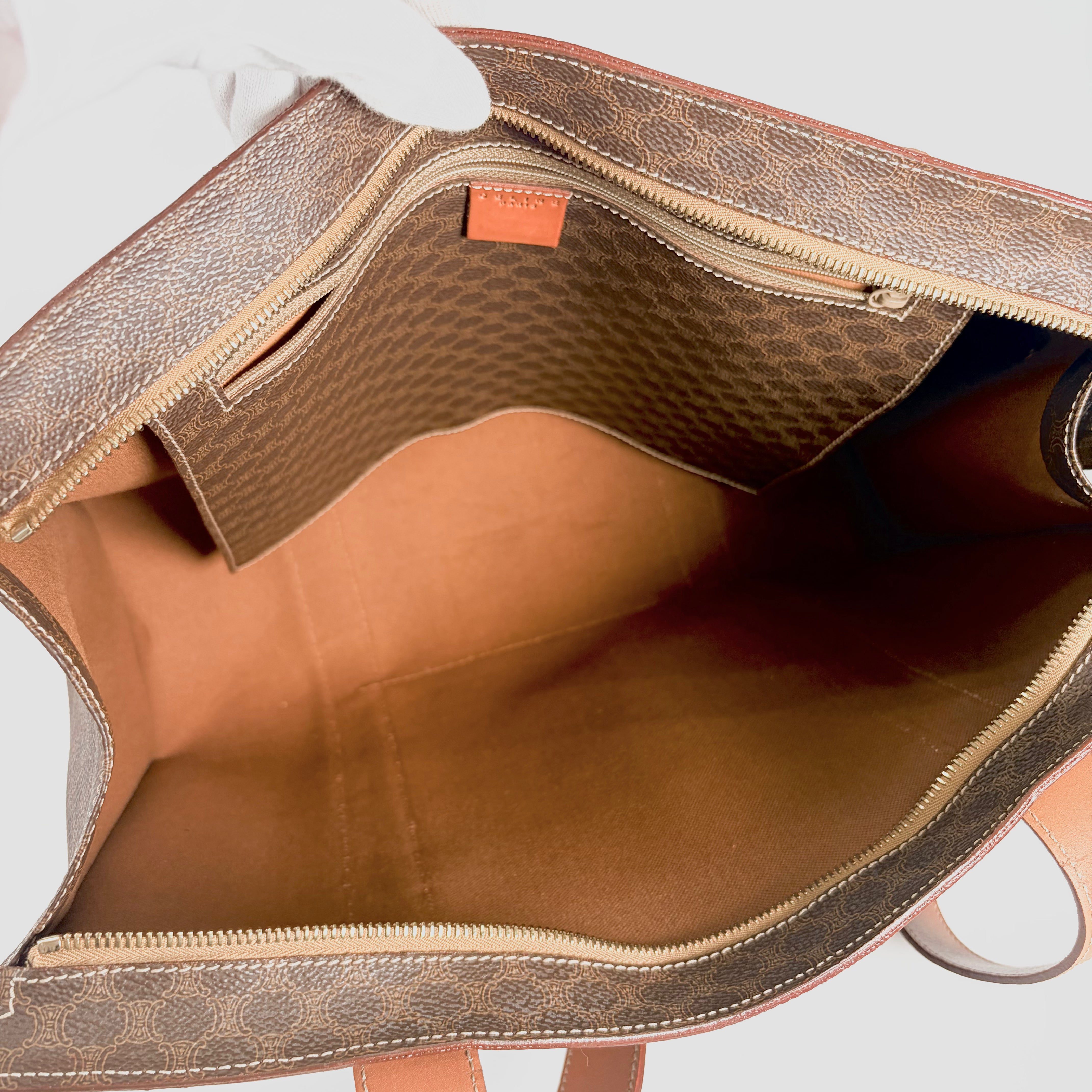 2604 secondhand CELINE Macadam Tote Bag