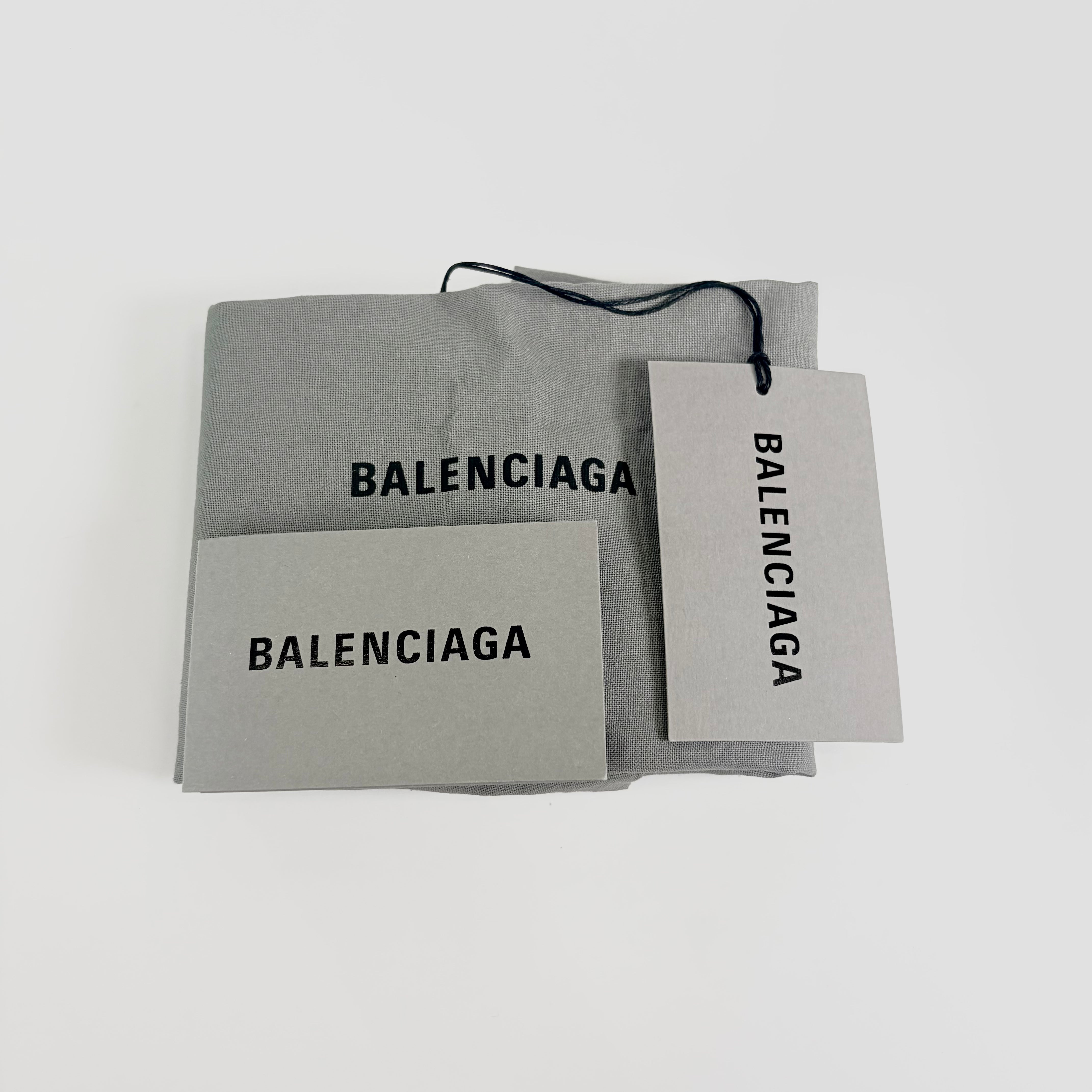 2604 secondhand BALENCIAGA Hourglass XS 2way Shoulder bag green