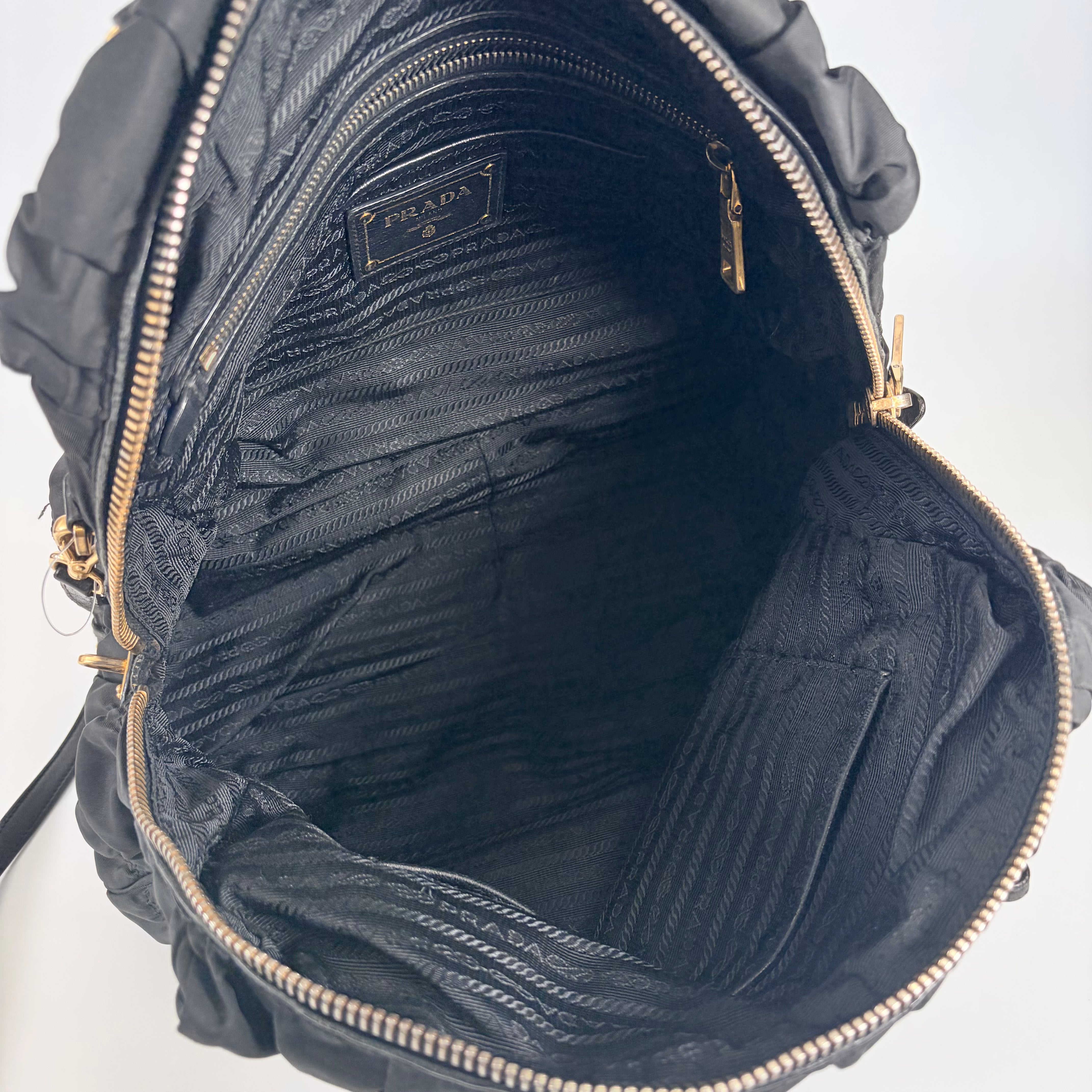 2604 secondhand PRADA Tote Bag gather 2way