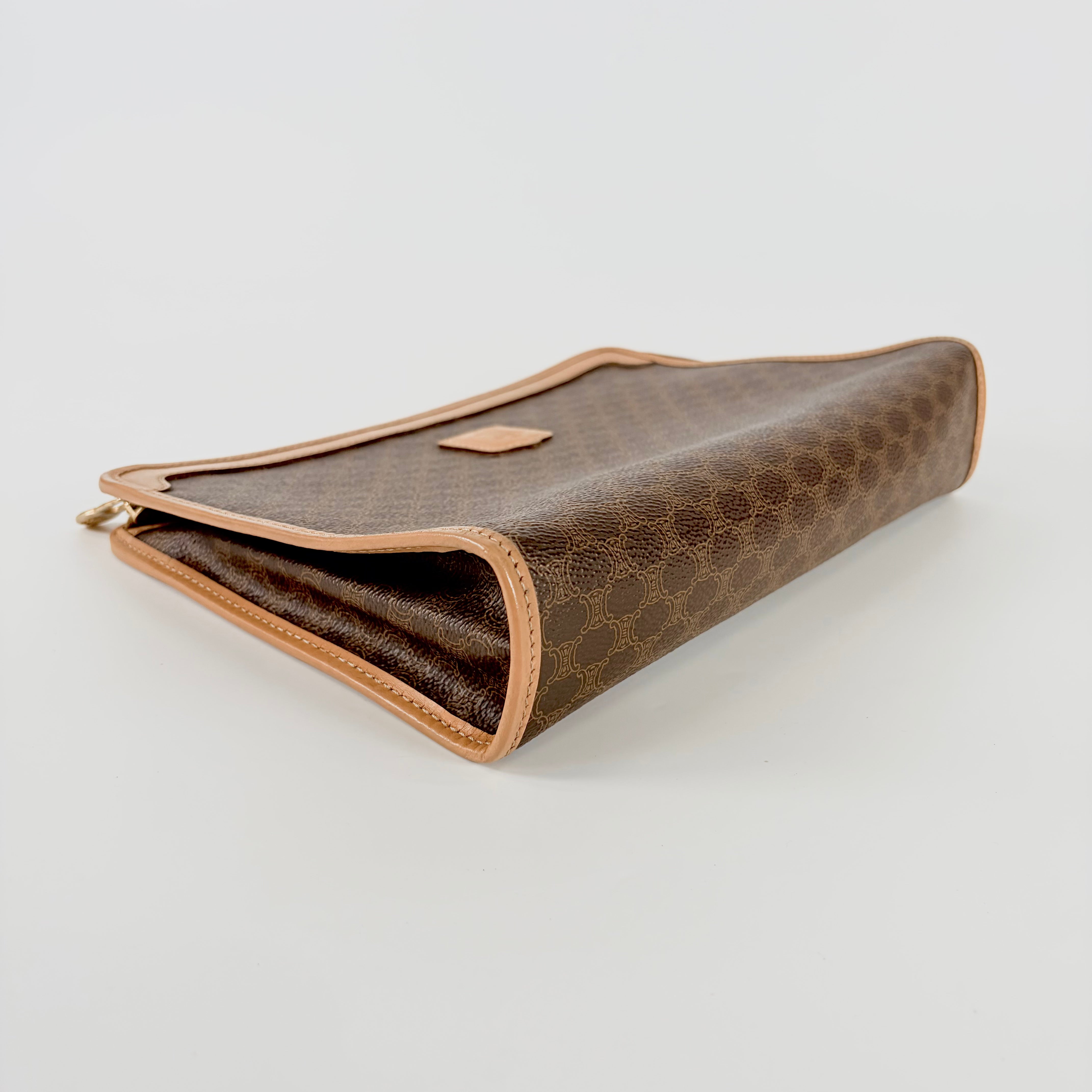2606 secondhand CELINE Macadam Clutch Bag