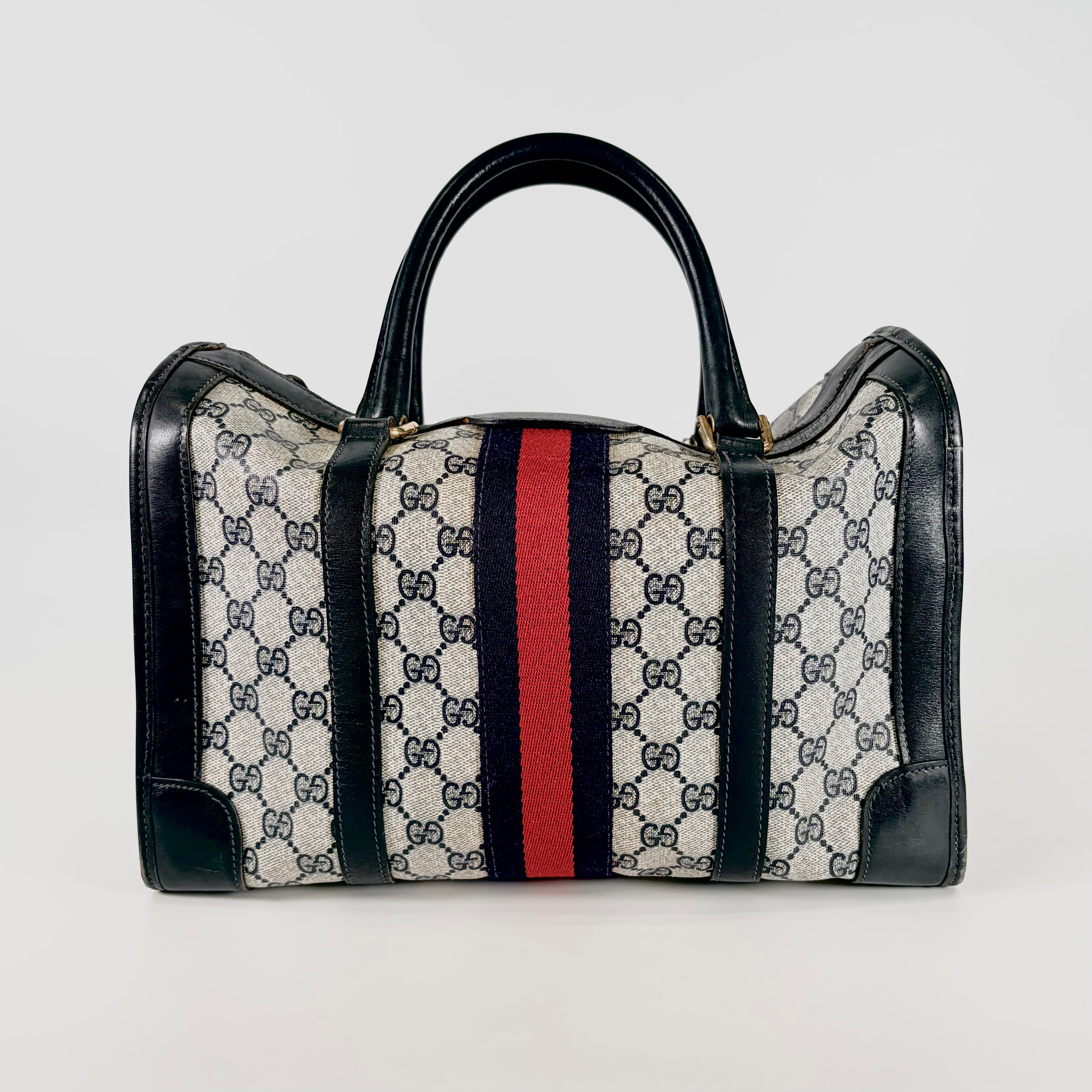 2605 secondhand GUCCI Boston bag Old Sherry