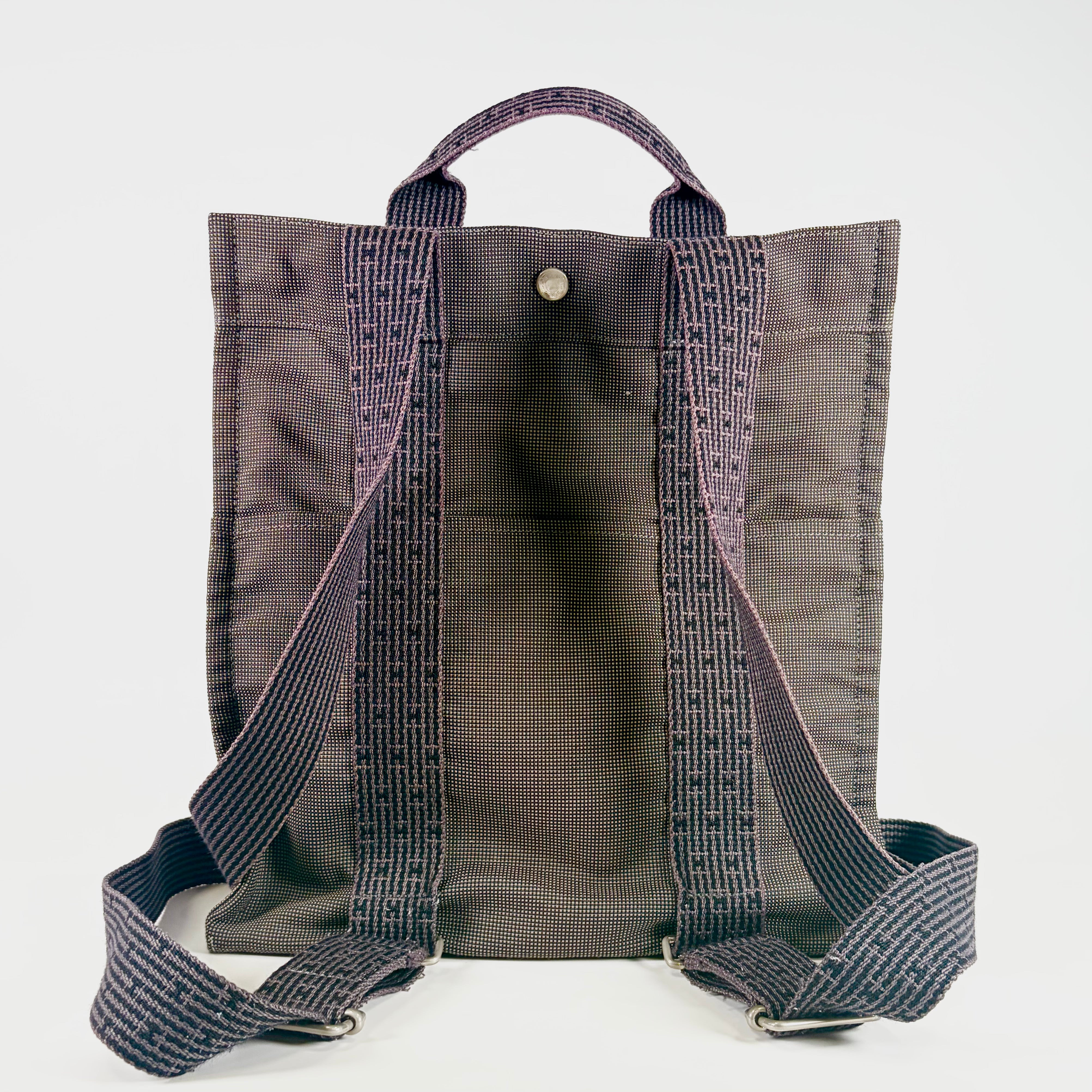 2604 secondhand HERMES Air Line Sack Ad MM