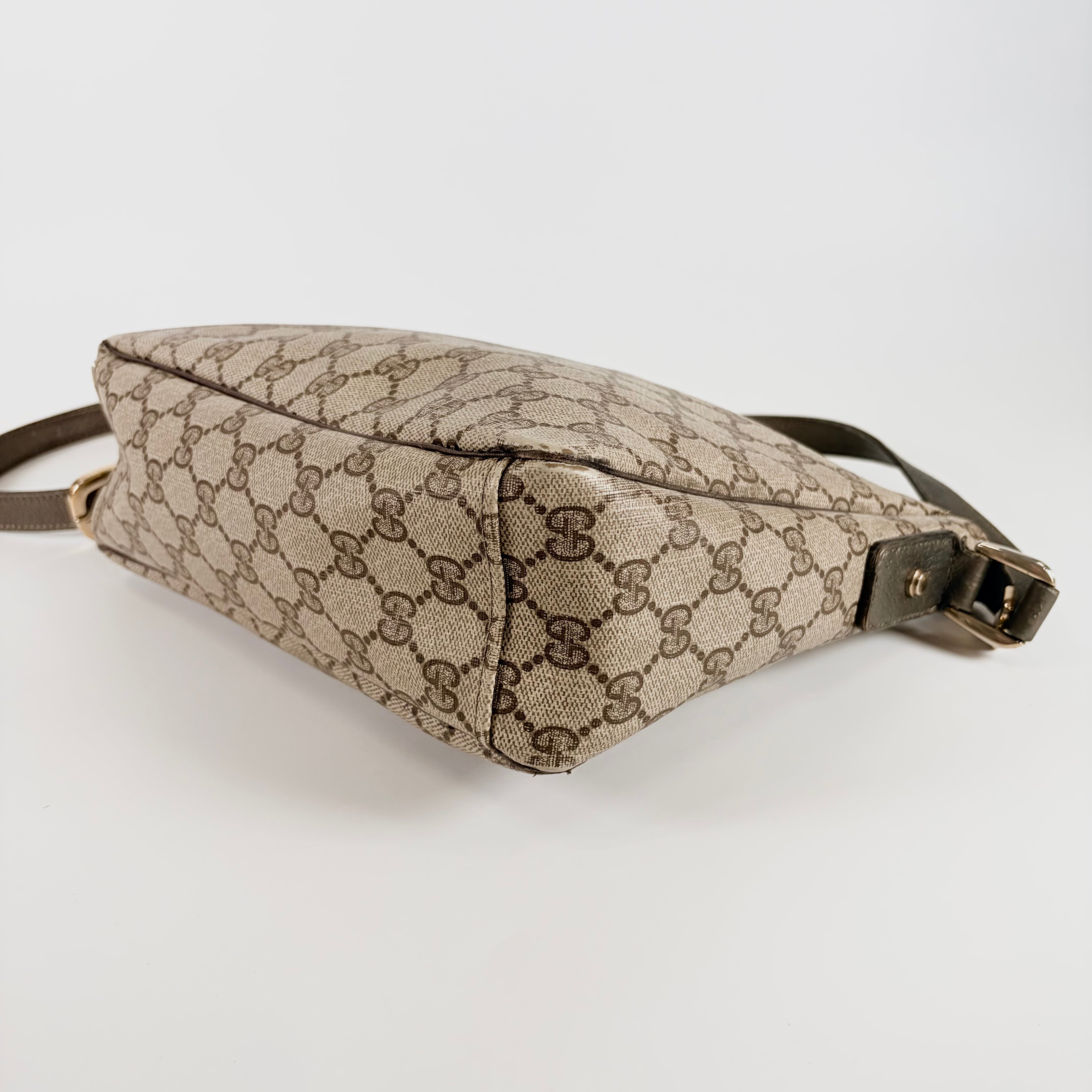 2604 secondhand GUCCI Shoulder bag WG Pattern Abby cicada shoulder PVC material × Pig skin 131326