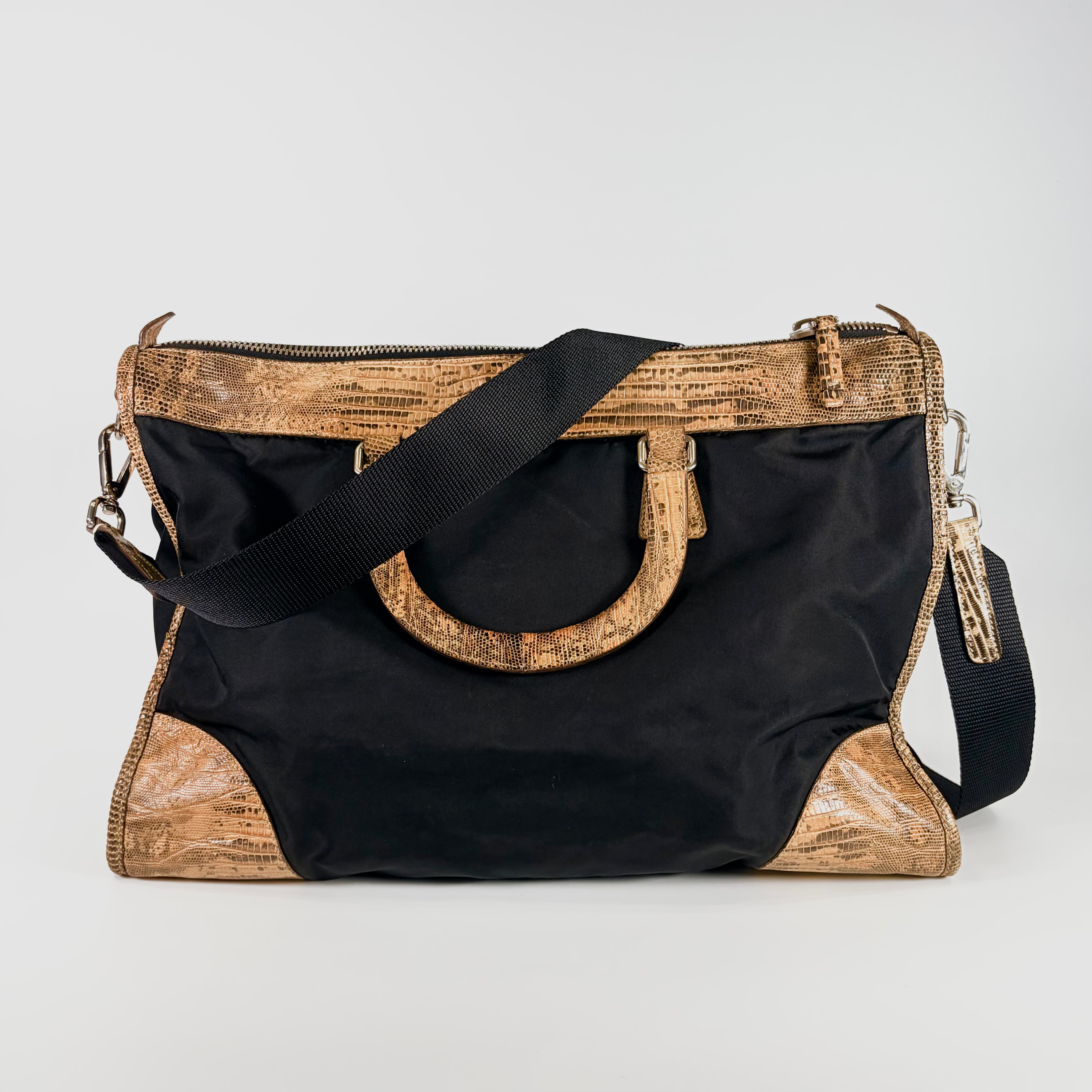 2605 secondhand PRADA nylon 2way bag