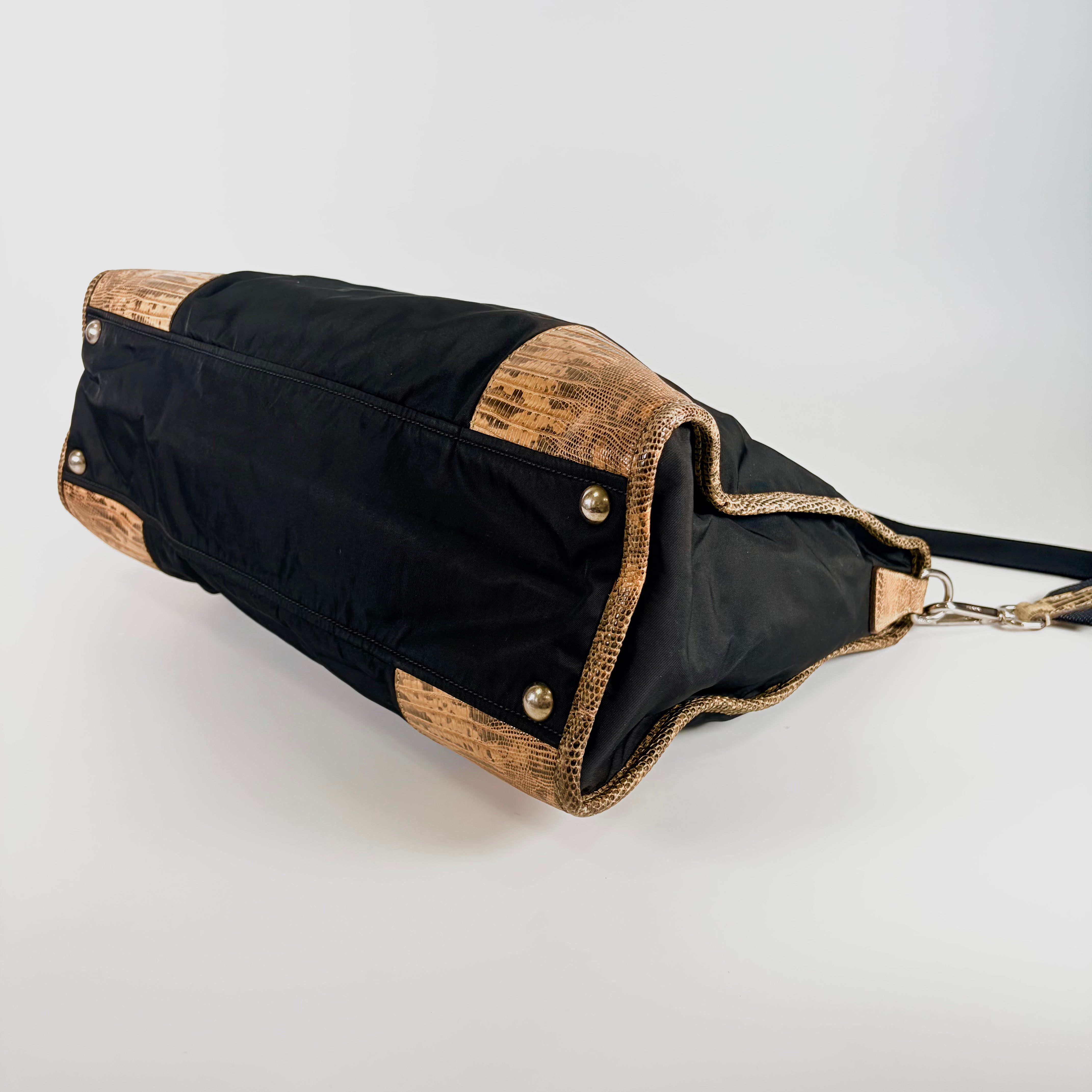 2605 secondhand PRADA nylon 2way bag