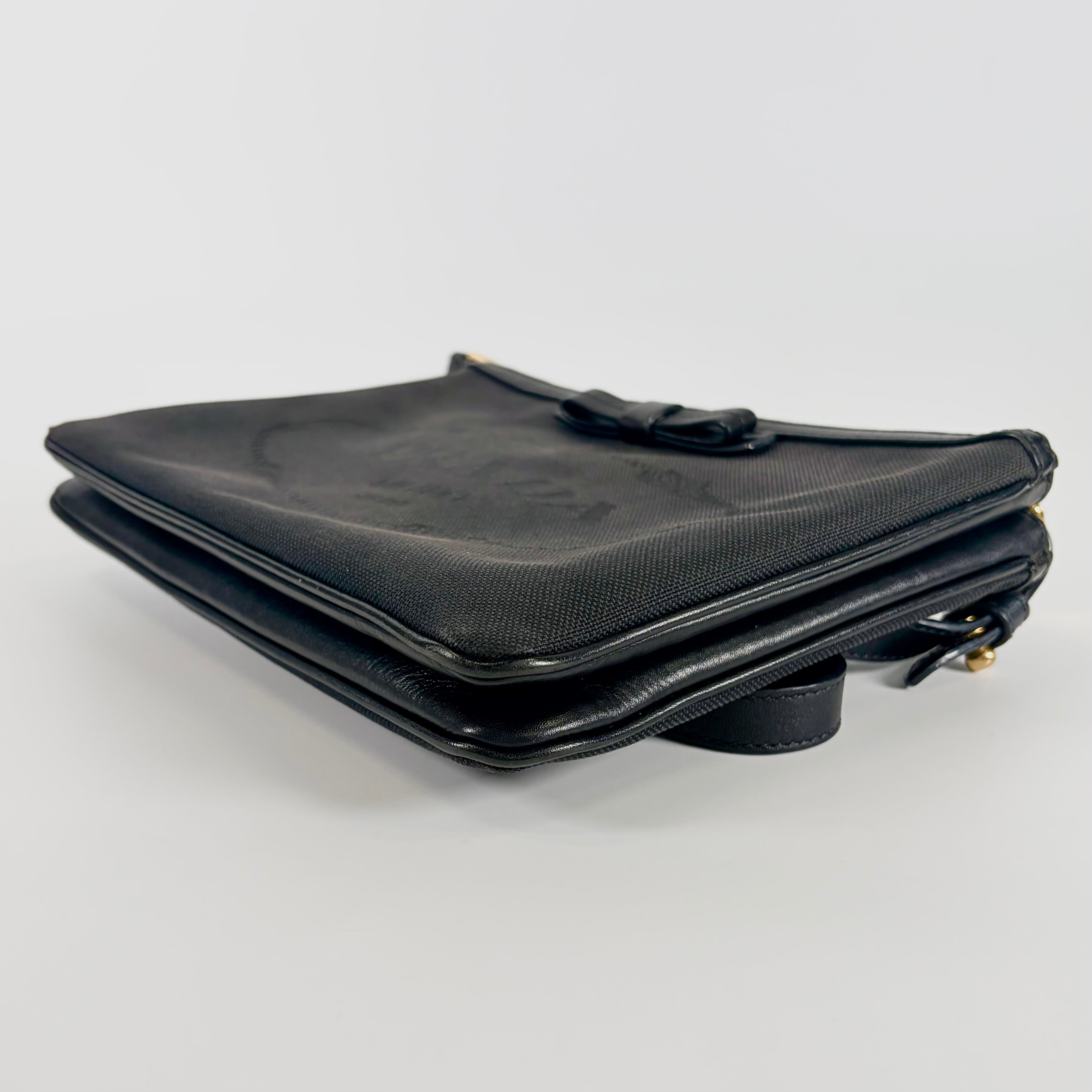 2605 secondhand PRADA Jacquard Shoulder bag