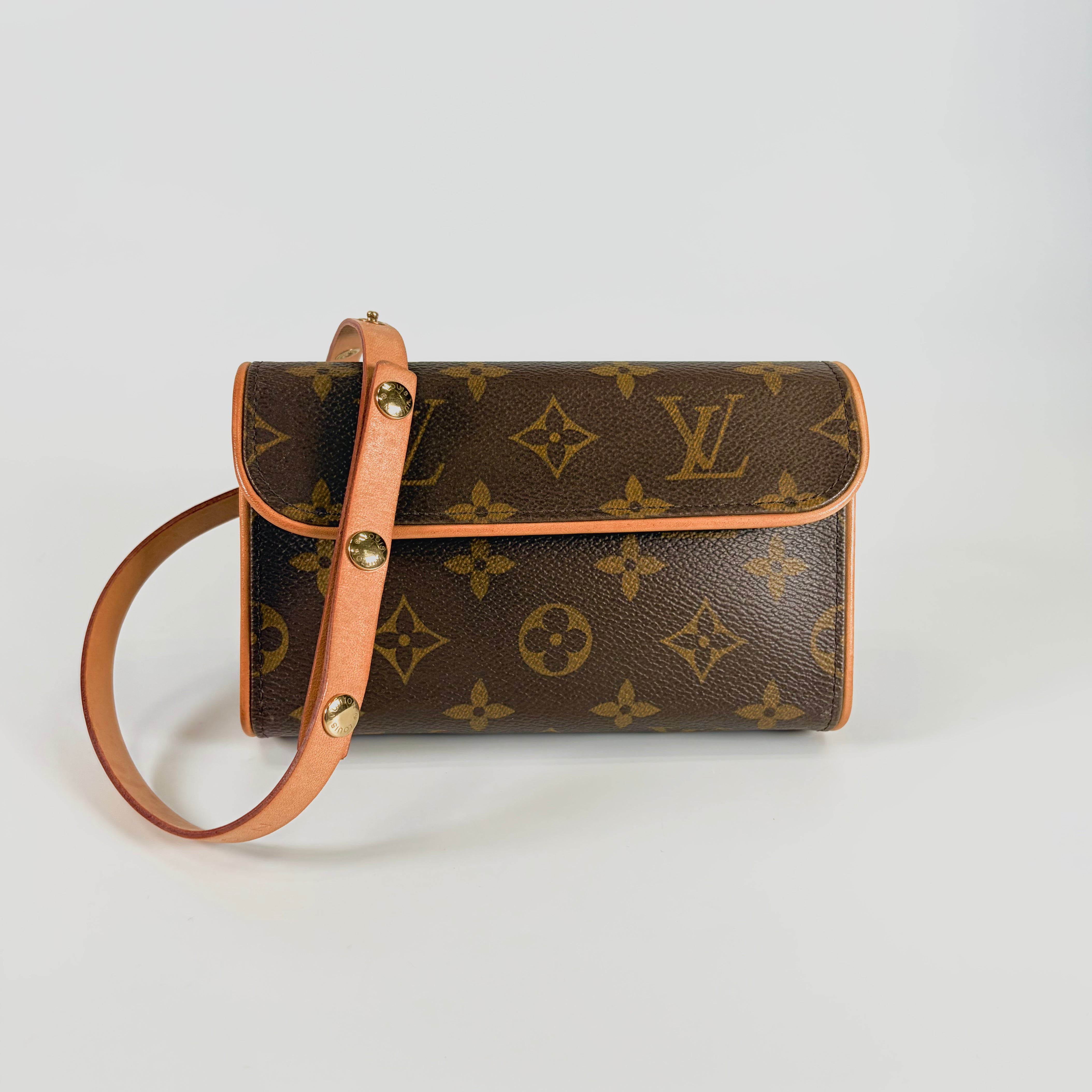 2605 secondhand LV bag Pochette Florentine FL0073/ Monogram