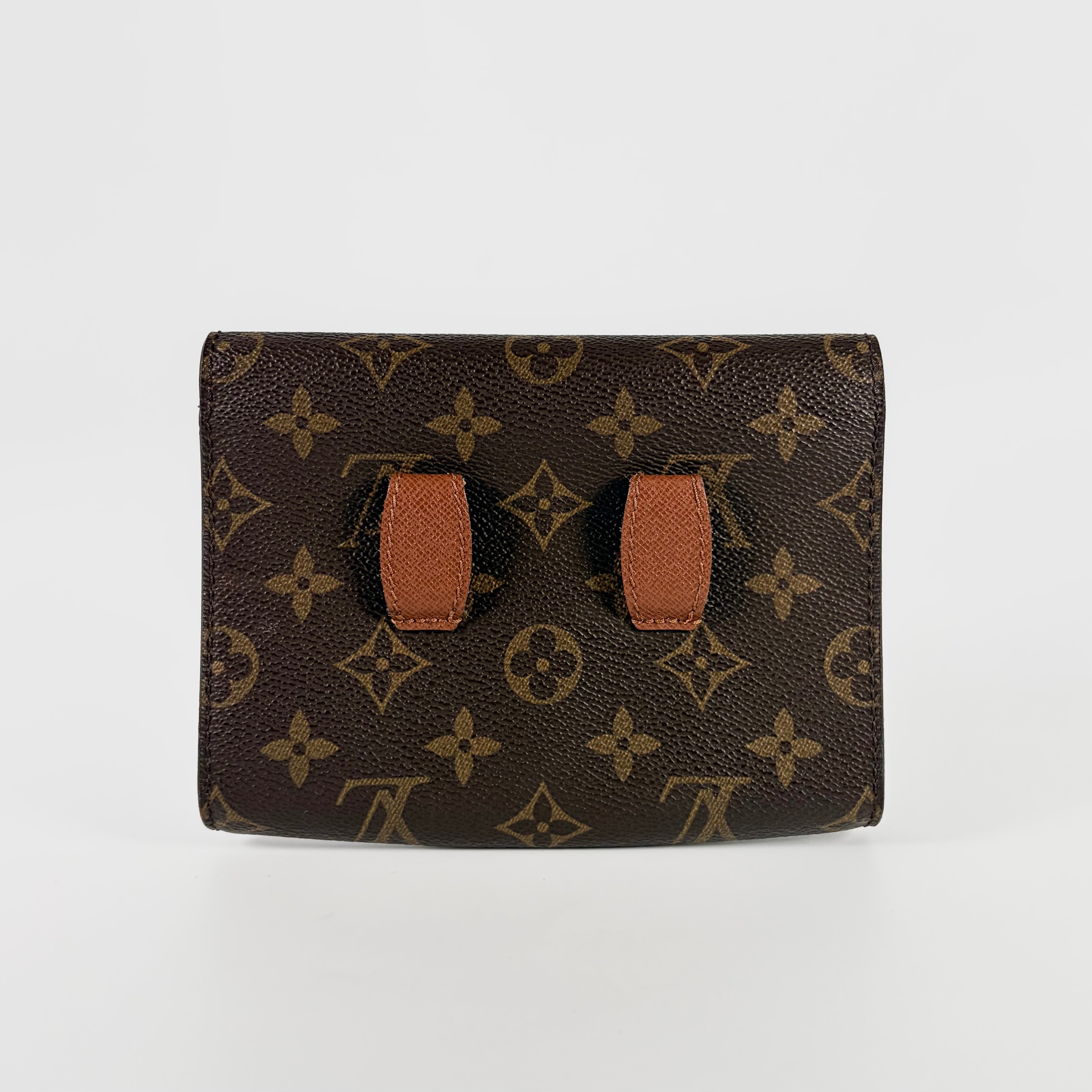 2605 secondhand LV Monogram M51815 double mule shoulder strap