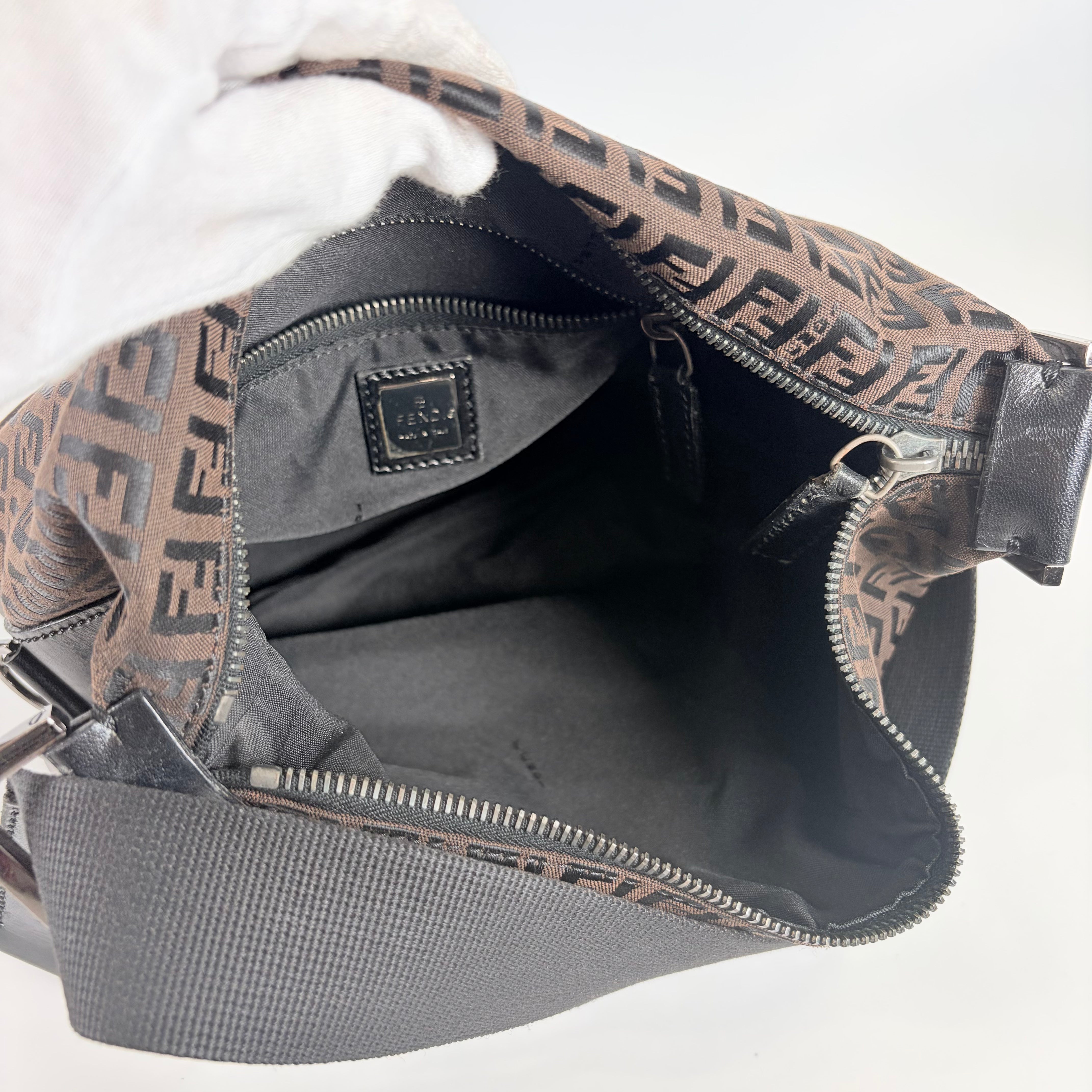 2603 secondhand FENDI Shoulder bag Zucchino Pattern shoulder bag / Crossbody Bag
