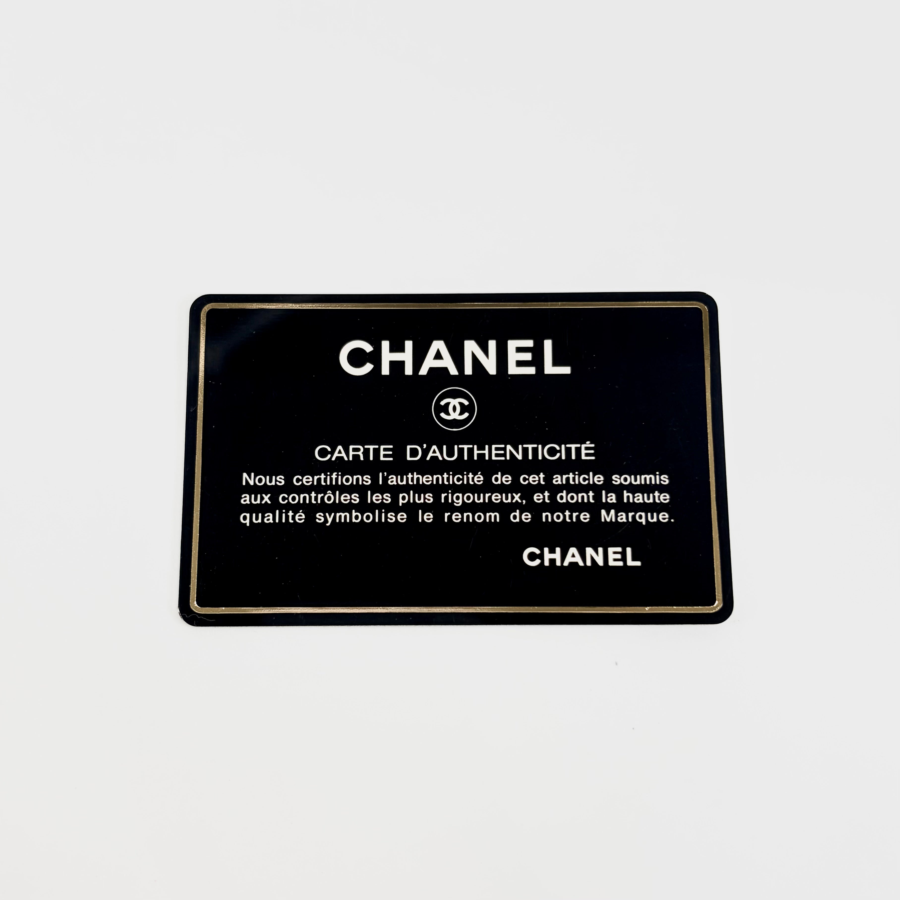 2604 secondhand CHANEL lambskin Mademoiselle Big Matelasse black