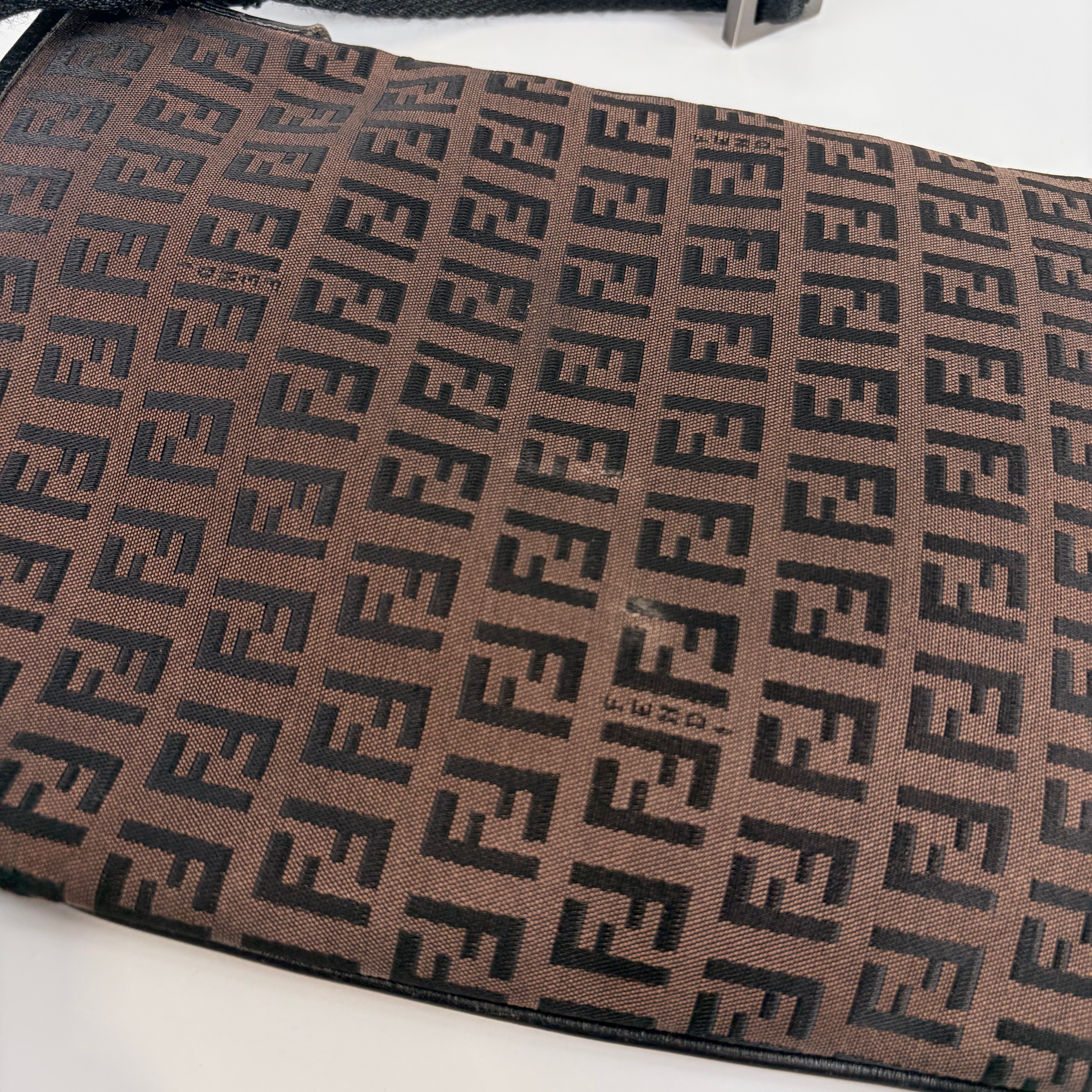 2605 secondhand FENDI Zucchino Shoulder bag
