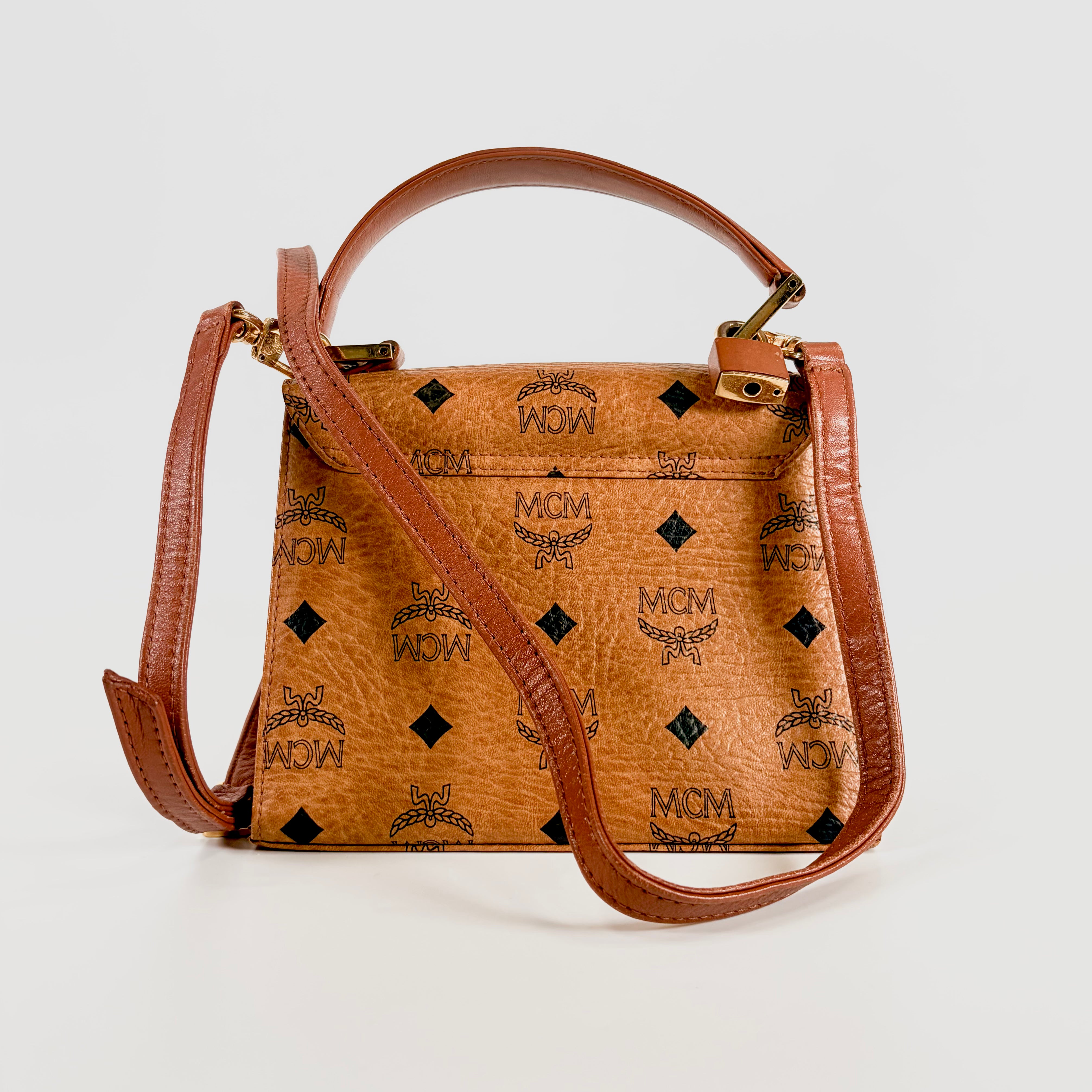 2605 secondhand MCM mini 2way bag