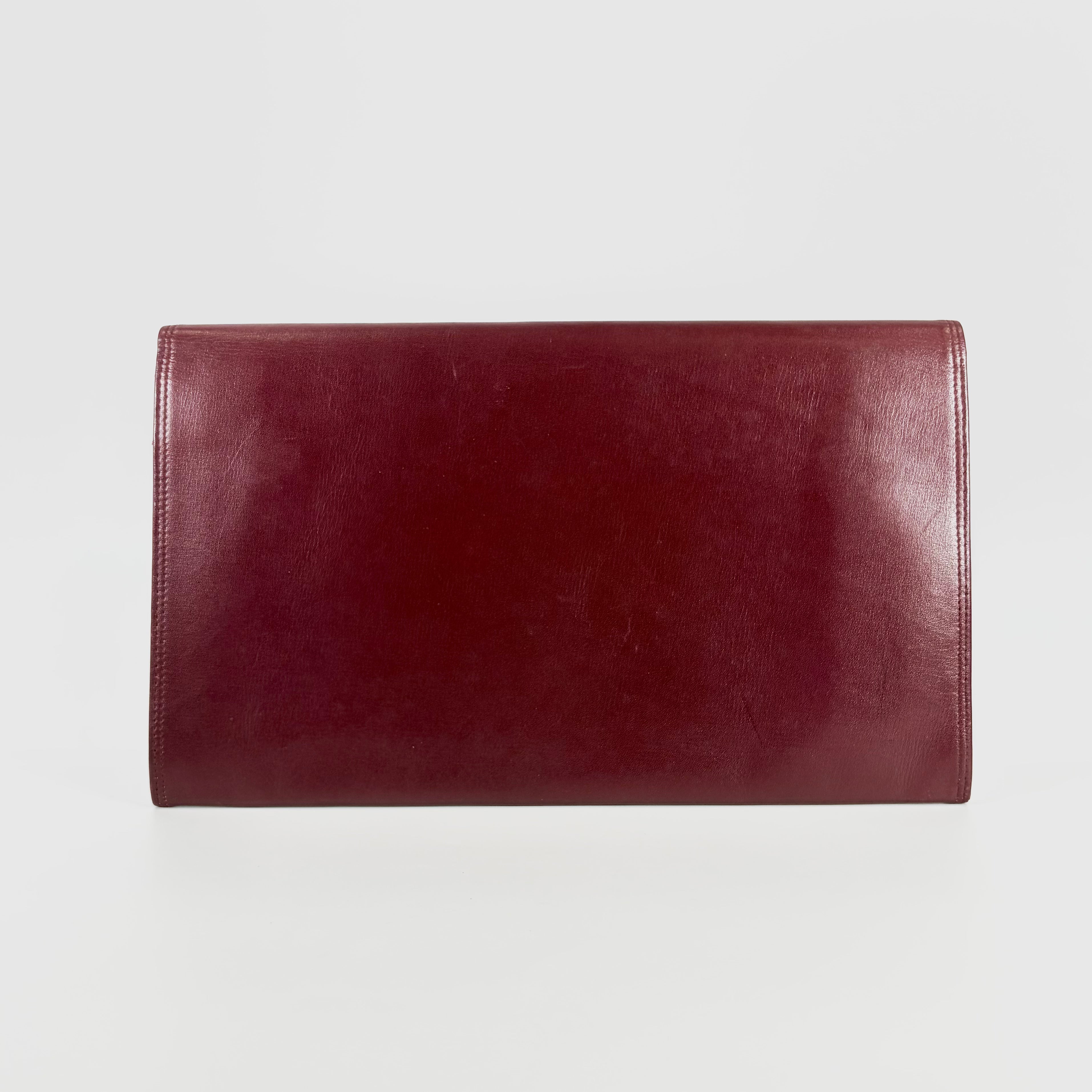 2605 secondhand CARTIER mustline Clutch Bag