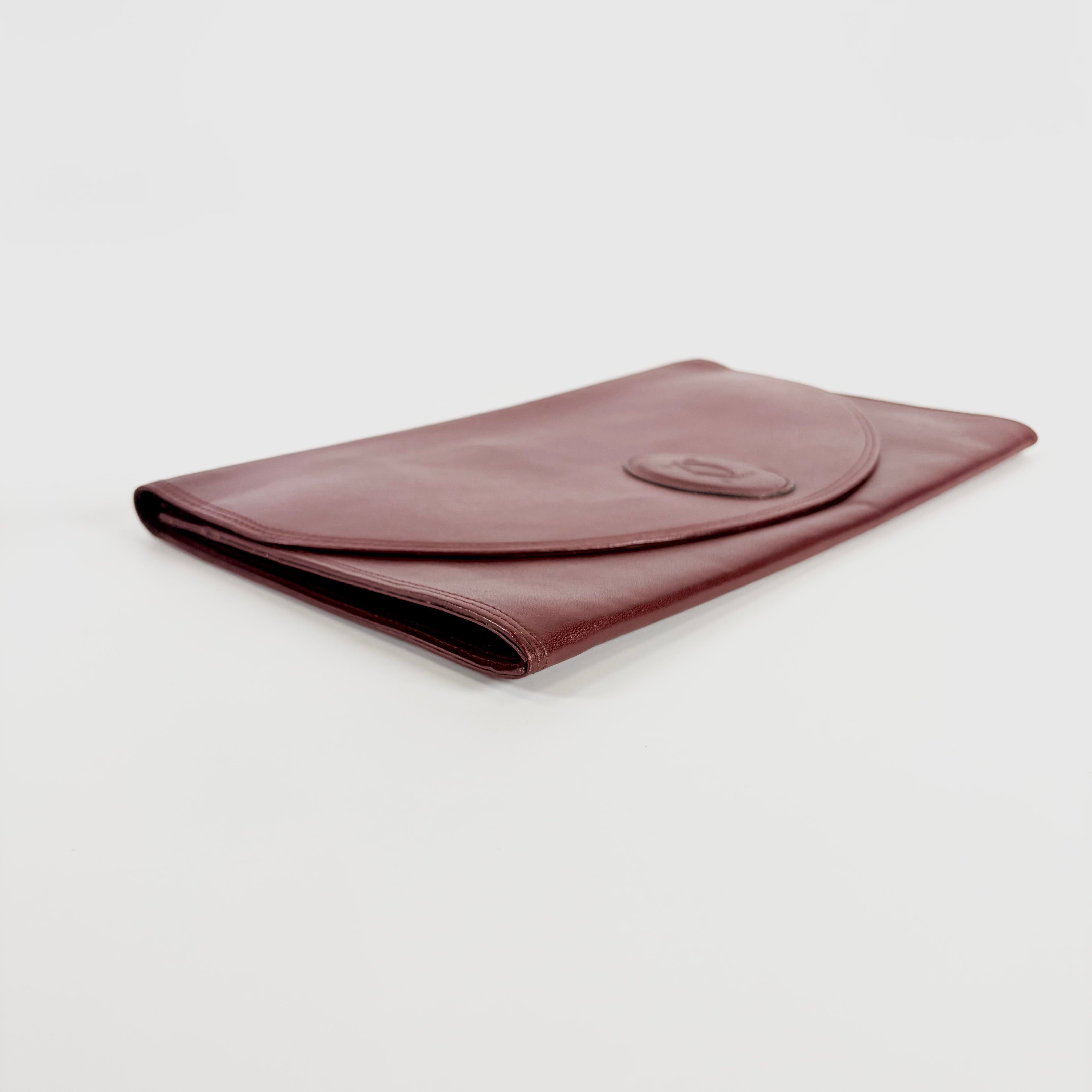 2605 secondhand CARTIER mustline Clutch Bag