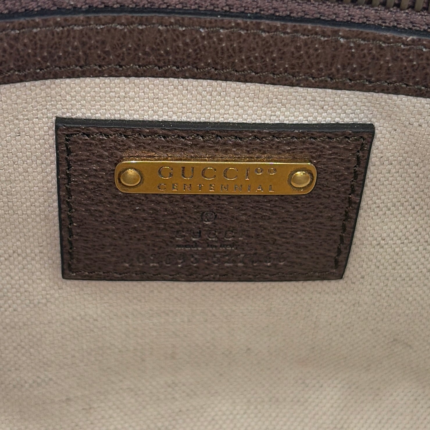 2603 secondhand GUCCI 602695 100 year Belt Bag Shoulder bag / Crossbody Bag