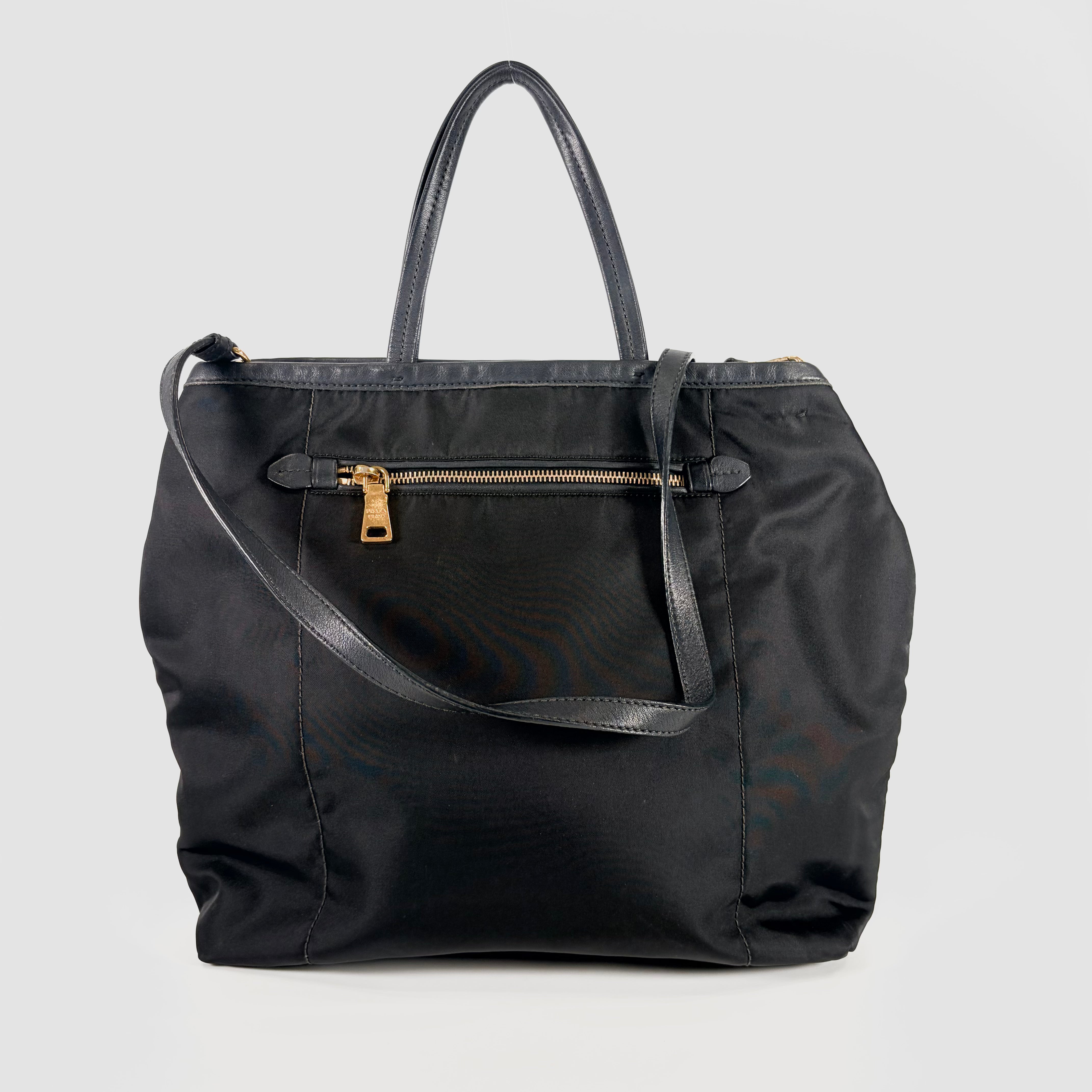 2606 secondhand PRADA nylon 2Way bag