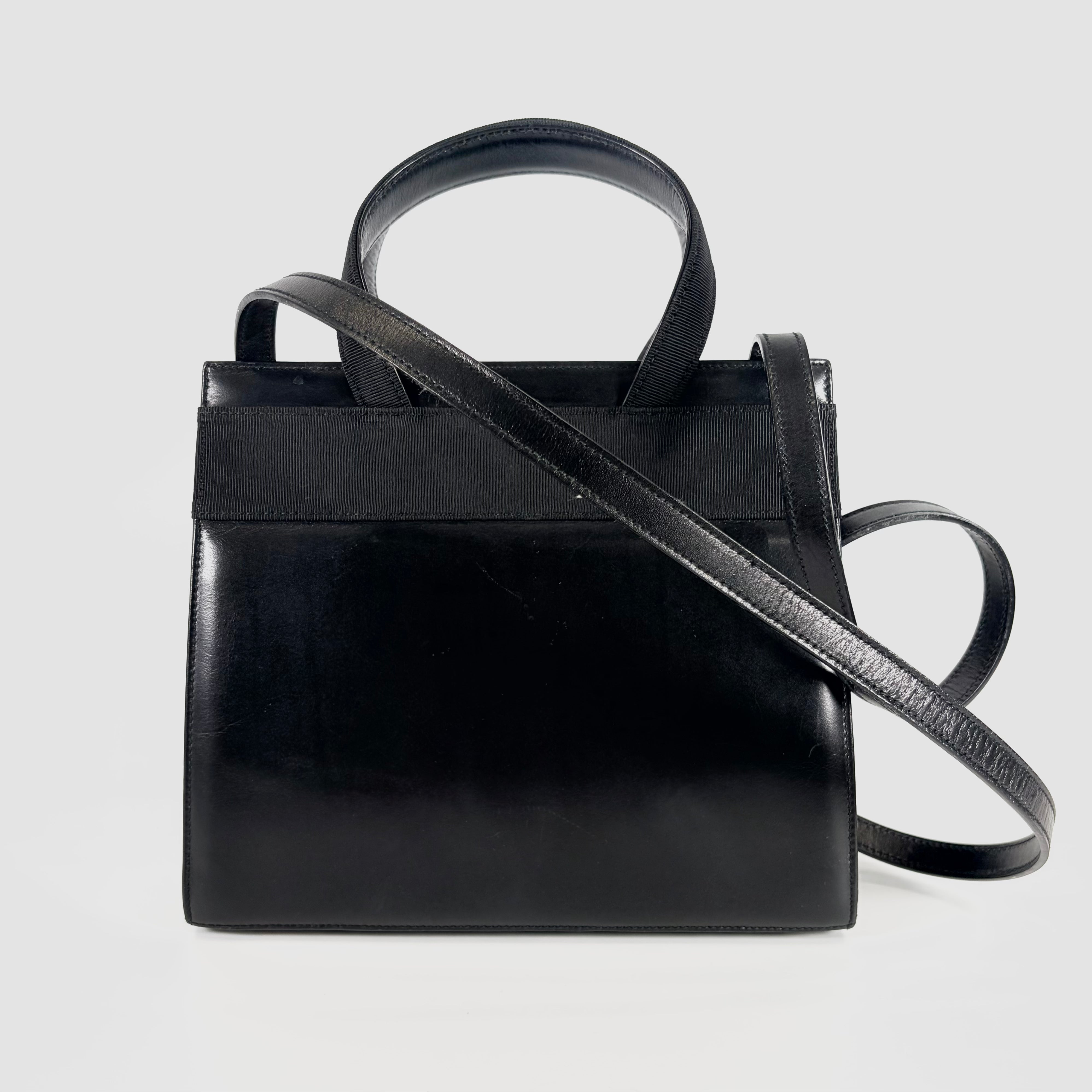 2606 secondhand Ferragamo Vara Ribbon 2Way bag